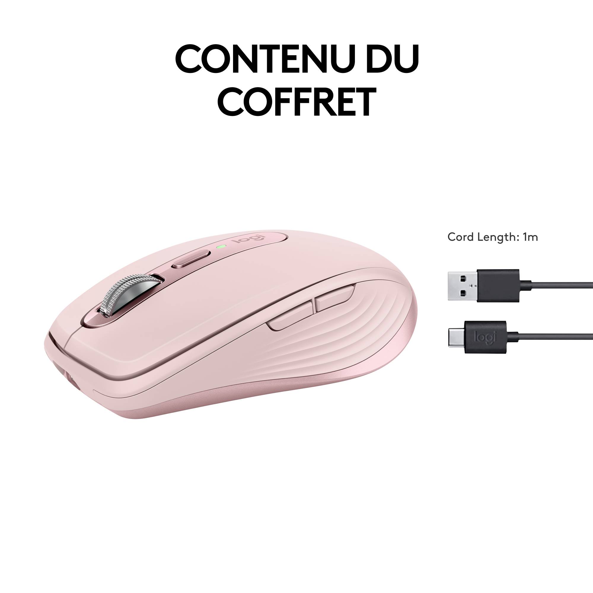 Rca Informatique - image du produit : MX ANYWHERE 3S ROSE - EMEA28-935