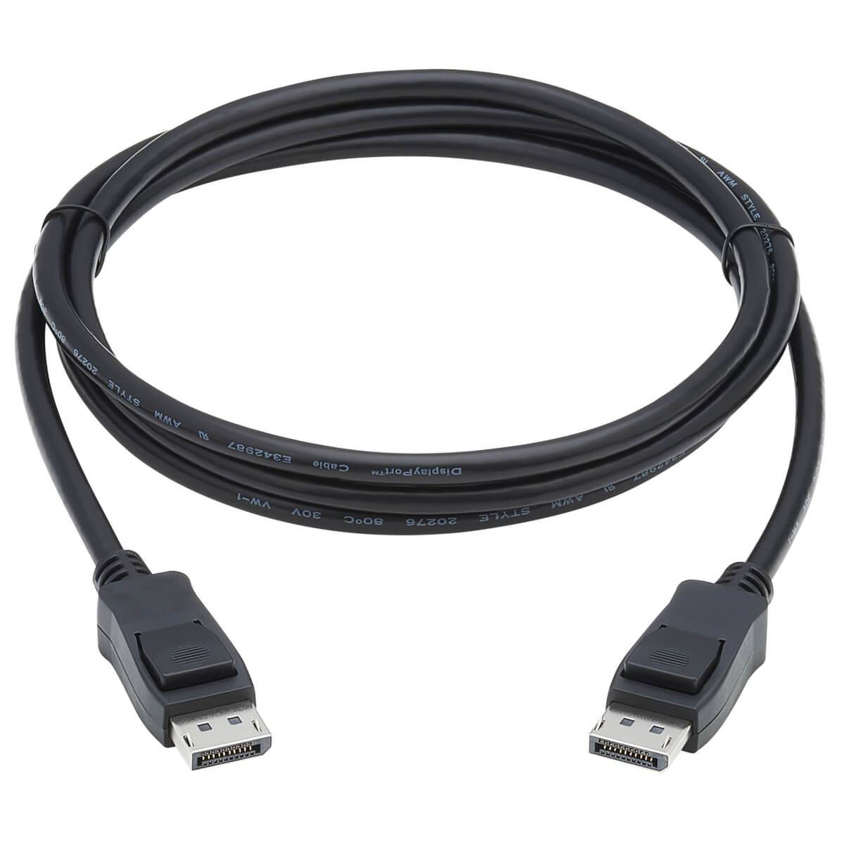 Rca Informatique - image du produit : DISPLAYPORT 1.4 CABLE LATCHING CONNECTORS 8K UHD HDR M/M 1.83M