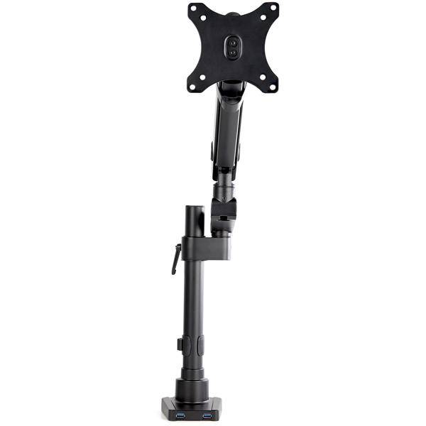 Rca Informatique - image du produit : DESK MOUNT MONITOR ARM ARTICULATING - 2X USB 3.0