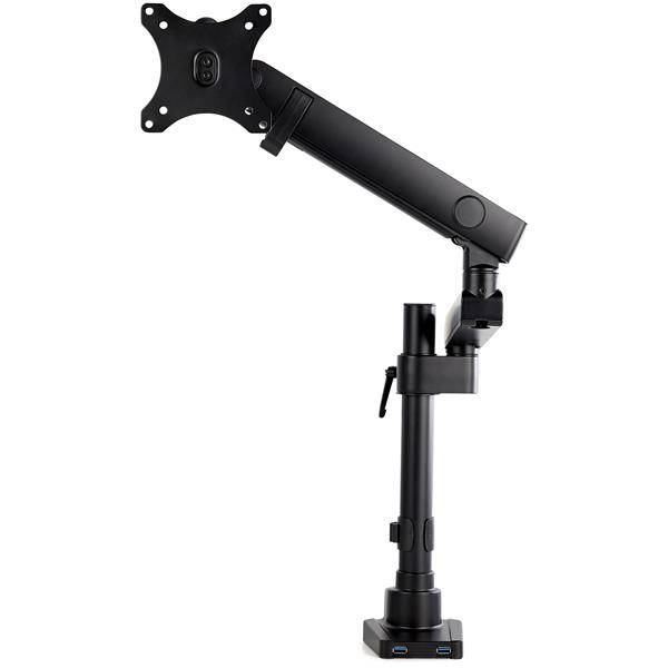 Rca Informatique - image du produit : DESK MOUNT MONITOR ARM ARTICULATING - 2X USB 3.0