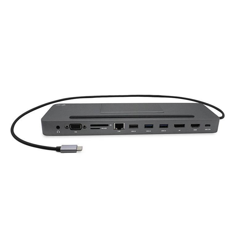 Rca Informatique - image du produit : I-TEC USB-C 3XLCD DOCK W/ PD85W METAL LOW PROFILE 3X LCD DOCK