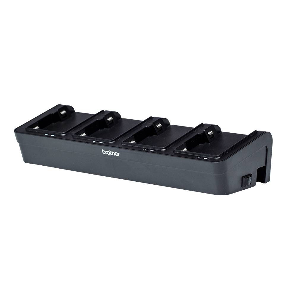 Rca Informatique - image du produit : 4 BAY BATT CHARGER STATION 3IN FOR RJ-LITE SERIES