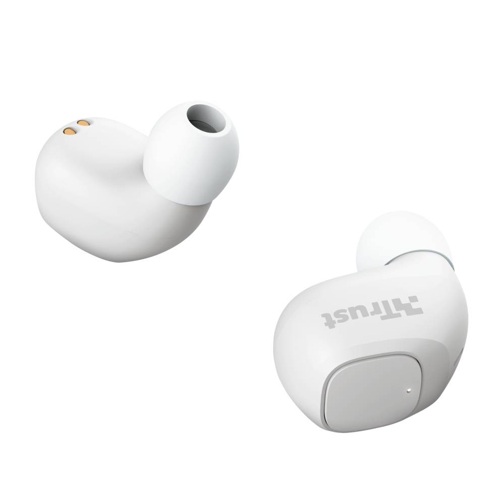 Rca Informatique - image du produit : NIKA COMPACT BLUETOOTH HEADPHONES WHITE BQ 40