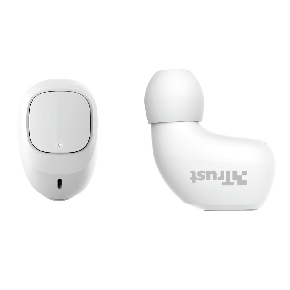 Rca Informatique - image du produit : NIKA COMPACT BLUETOOTH HEADPHONES WHITE BQ 40