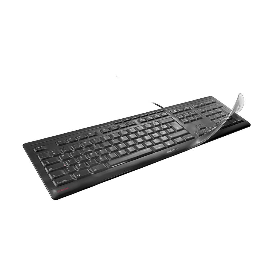 Rca Informatique - image du produit : PLASTIC FILM FOR 105 KEYS CHERRY STREAM KEYBOARD