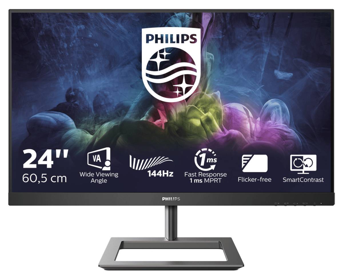 Rca Informatique - Image du produit : 242E1GAJ/00 23.8IN VA FHD 144HZ 350CD/4MS/HDMI/DP