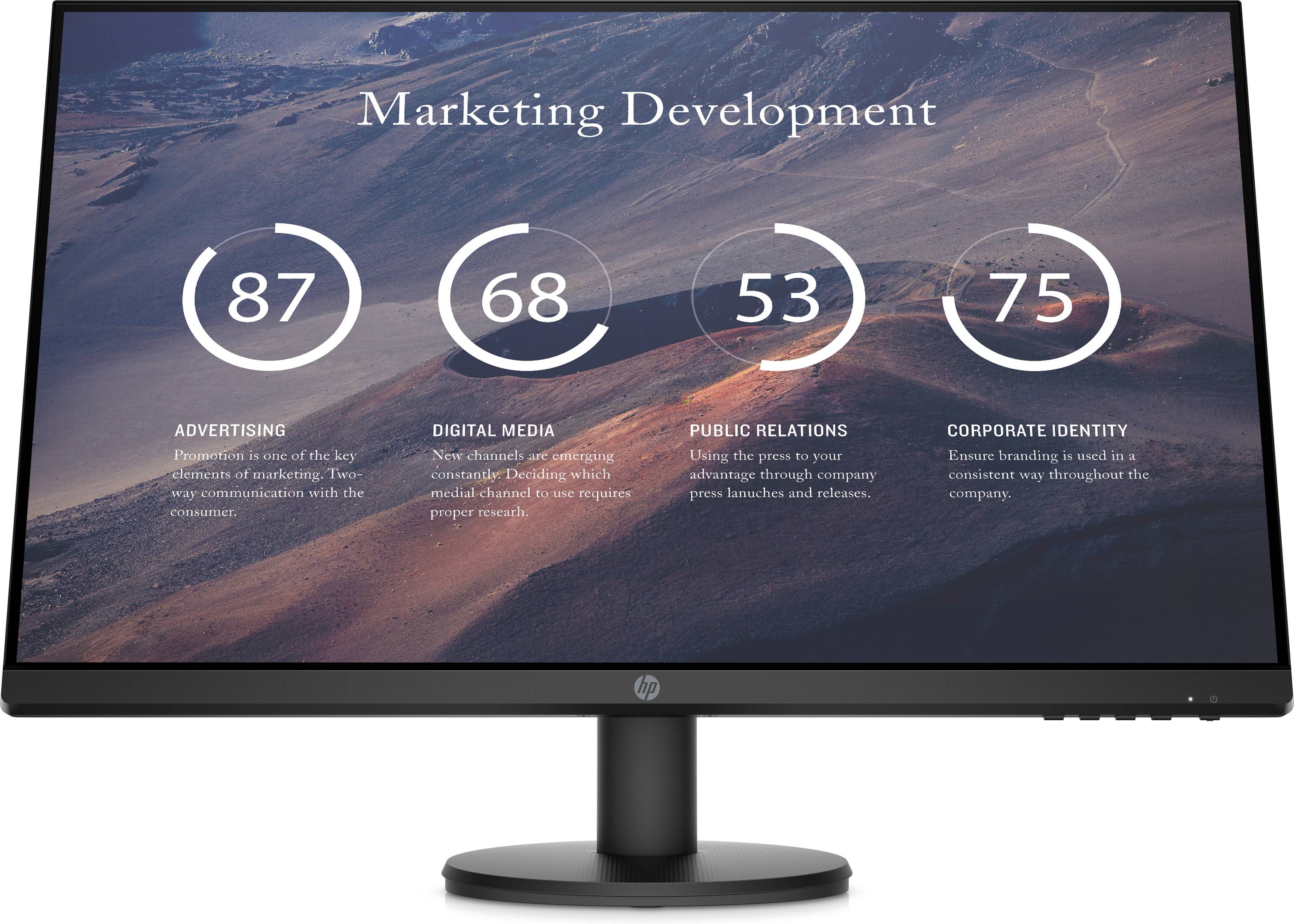 Rca Informatique - image du produit : HP P27V G4 FHD MONITOR IN