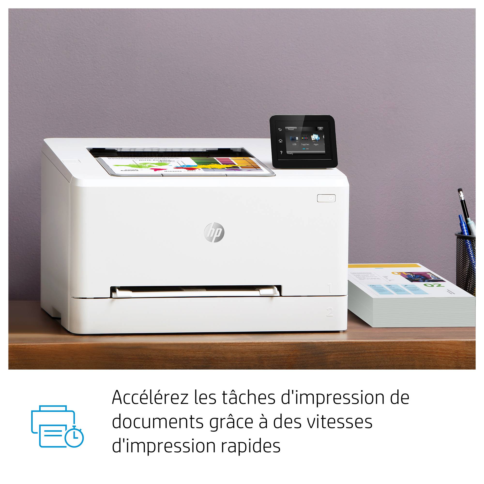 Rca Informatique - image du produit : LASERJET COLOR M255DW PRO 21PPM A4