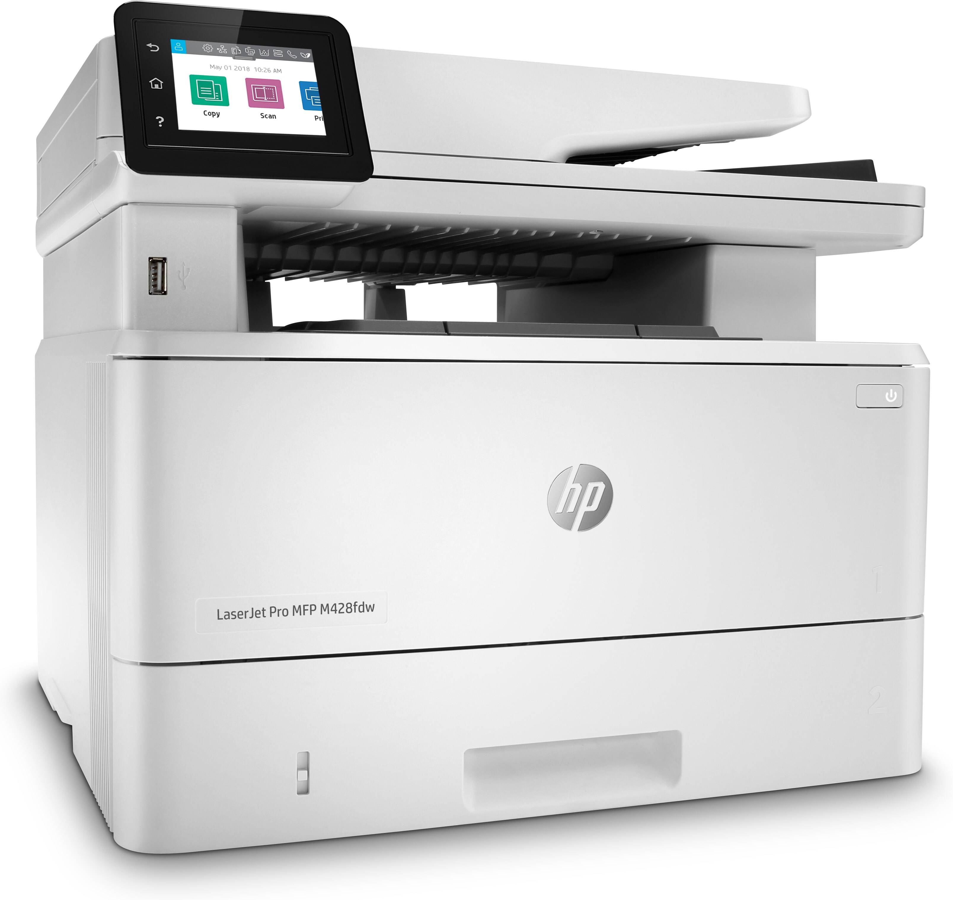 Rca Informatique - image du produit : LASERJET MFP M428FDW PRO 40PPM A4