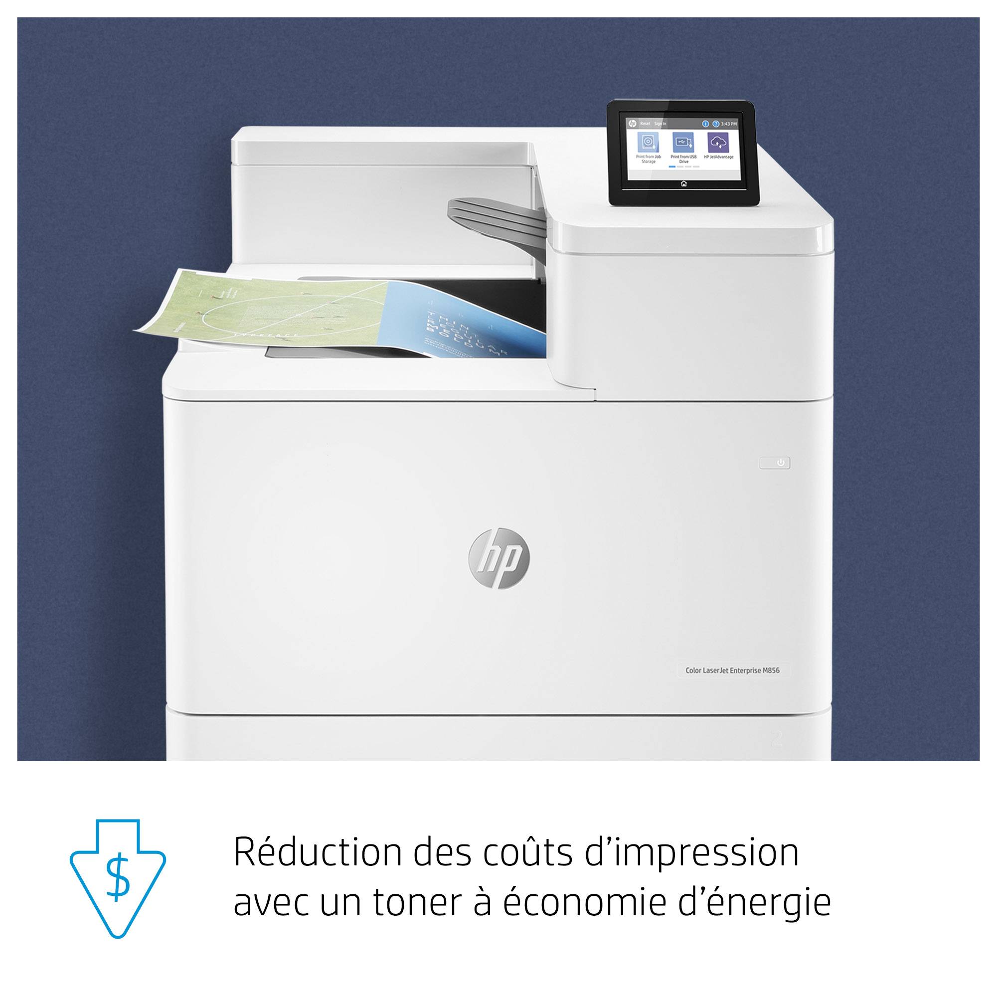 Rca Informatique - image du produit : LASERJET COLOR M856 ENTERPRISE 56PPM A3