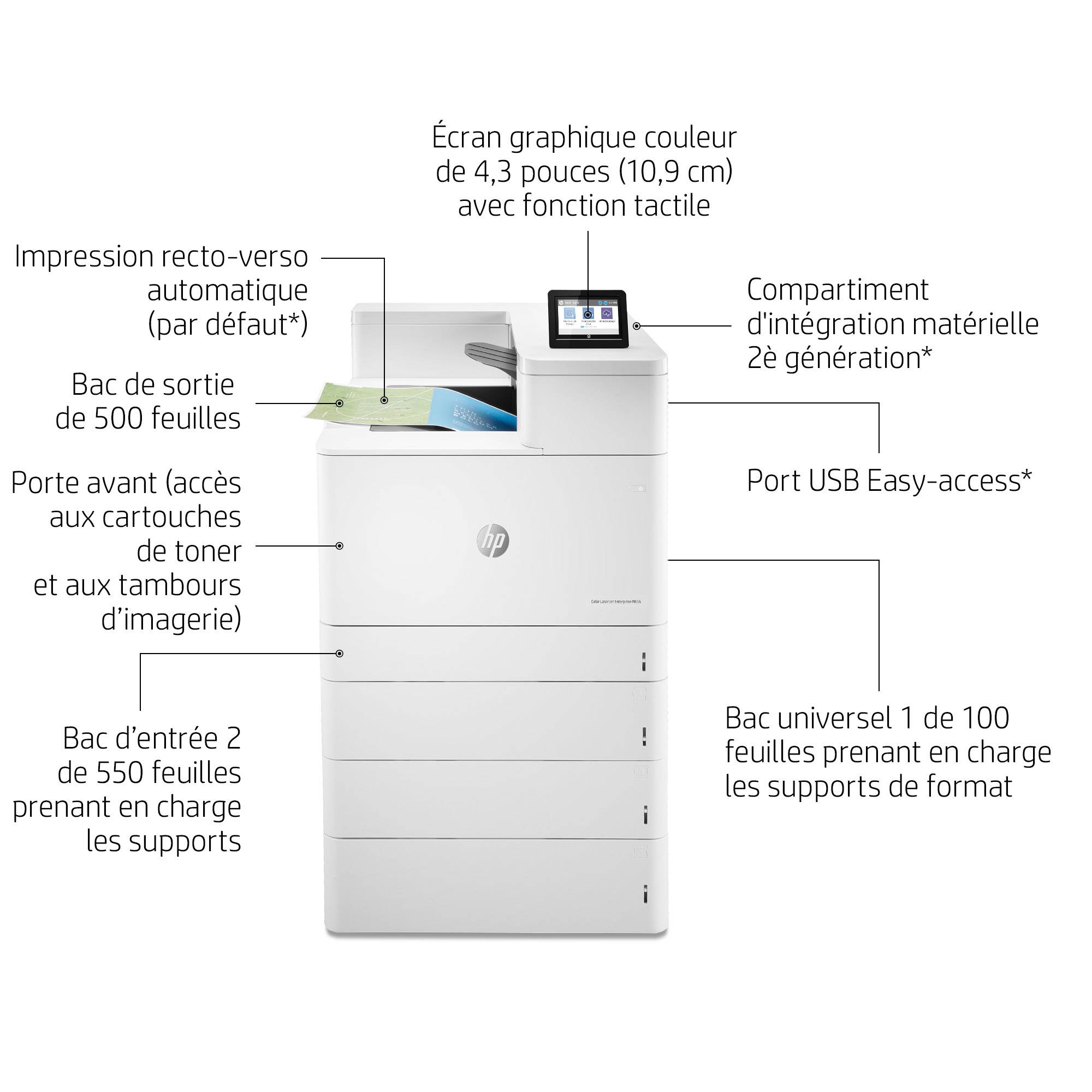 Rca Informatique - image du produit : LASERJET COLOR M856 ENTERPRISE 56PPM A3