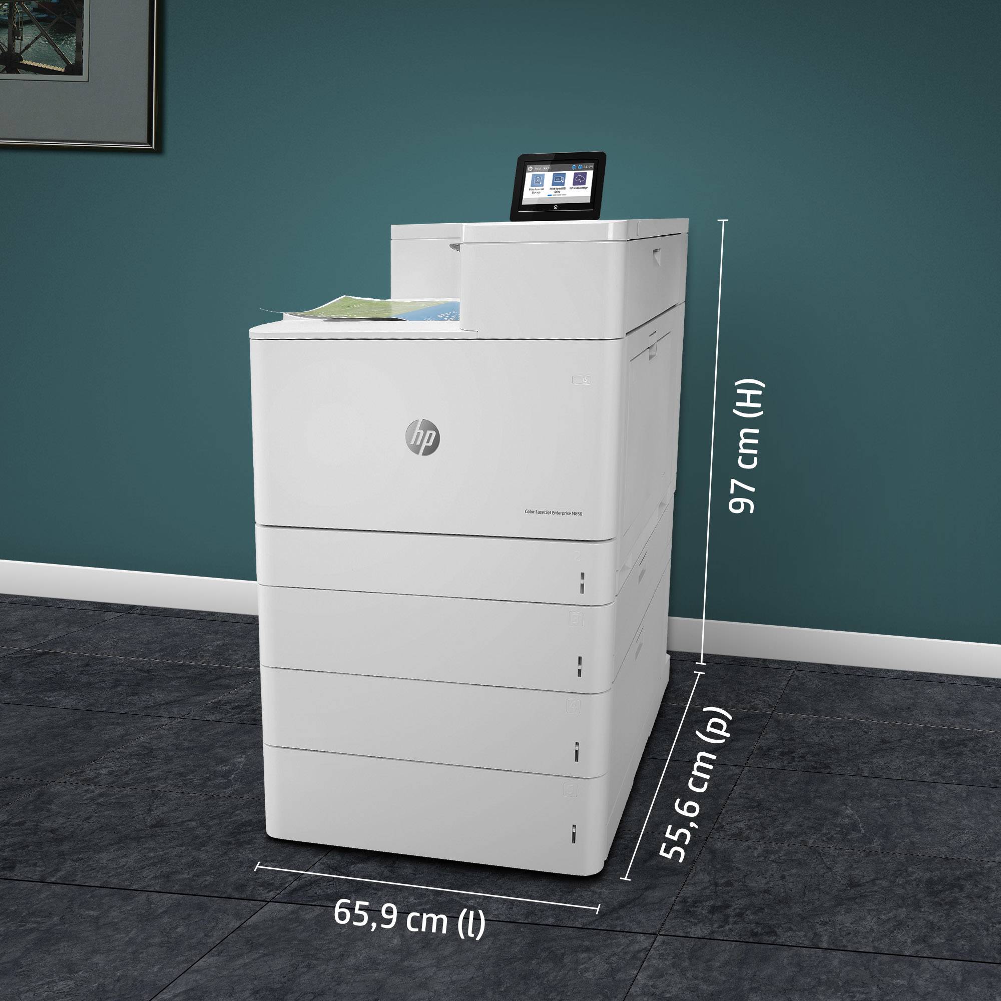 Rca Informatique - image du produit : LASERJET COLOR M856 ENTERPRISE 56PPM A3