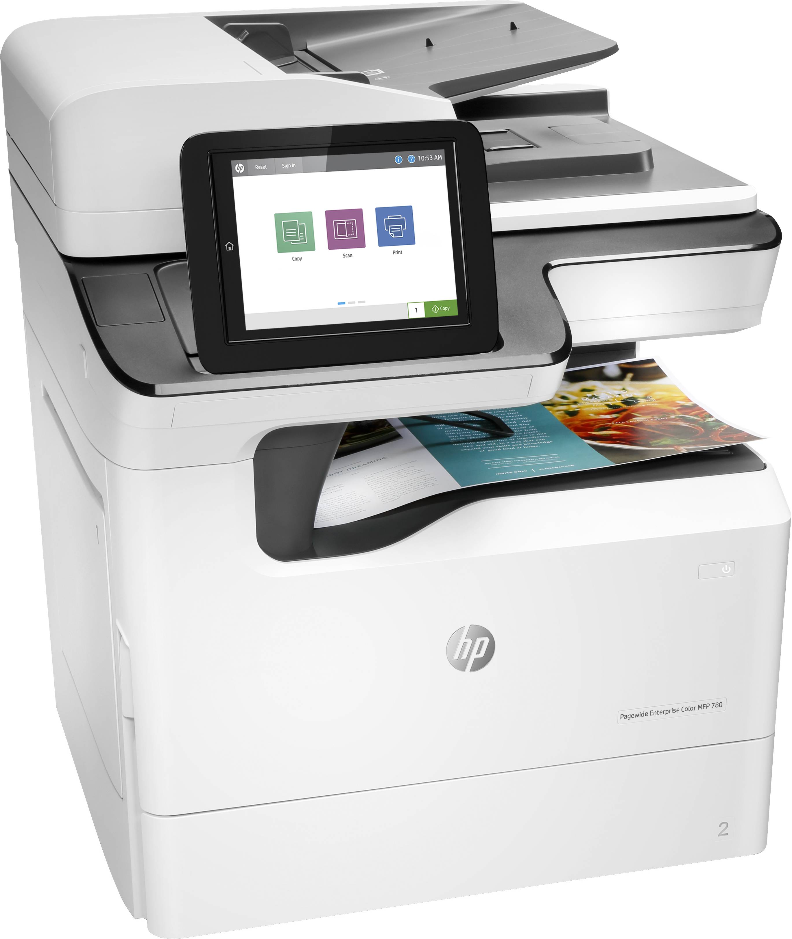 Rca Informatique - Image du produit : PAGEWIDE COLOR MFP 788DN ENTERPRISE 45PPM A3/A4