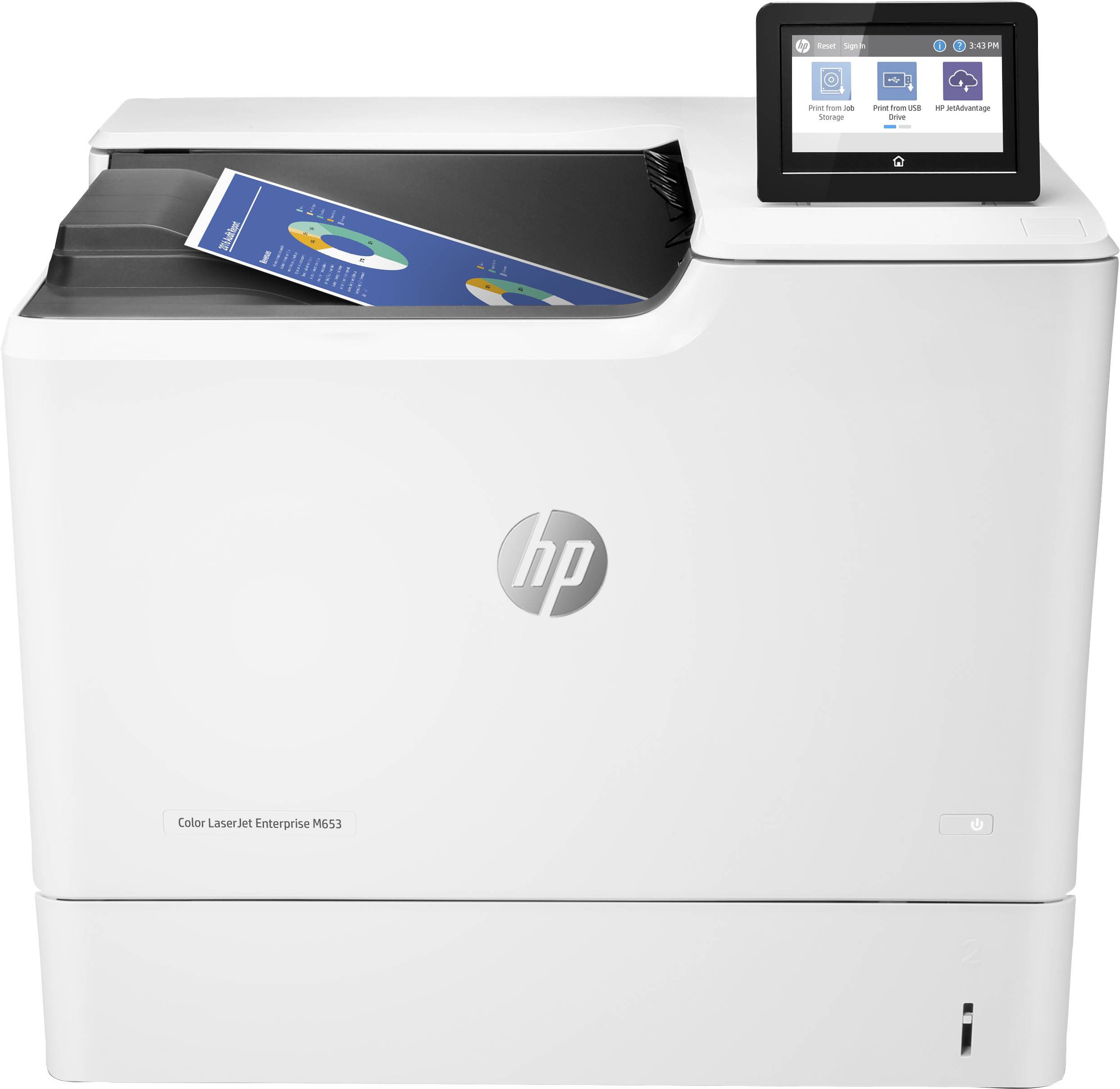 Rca Informatique - Image du produit : LASERJET COLOR M653DN ENTERPRISE 56PPM A4