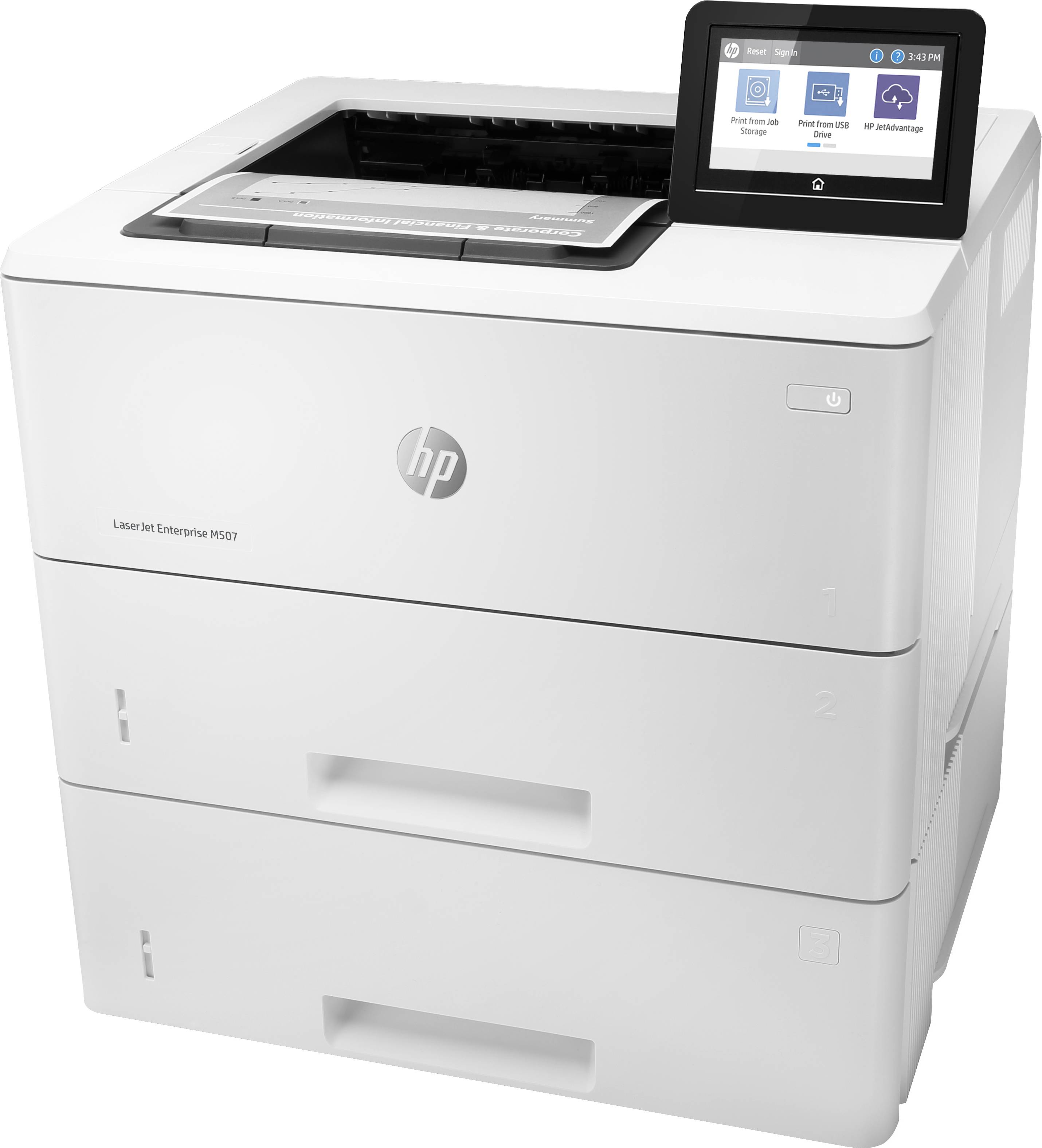 Rca Informatique - image du produit : LASERJET M507X ENTERPRISE 43PPM A4