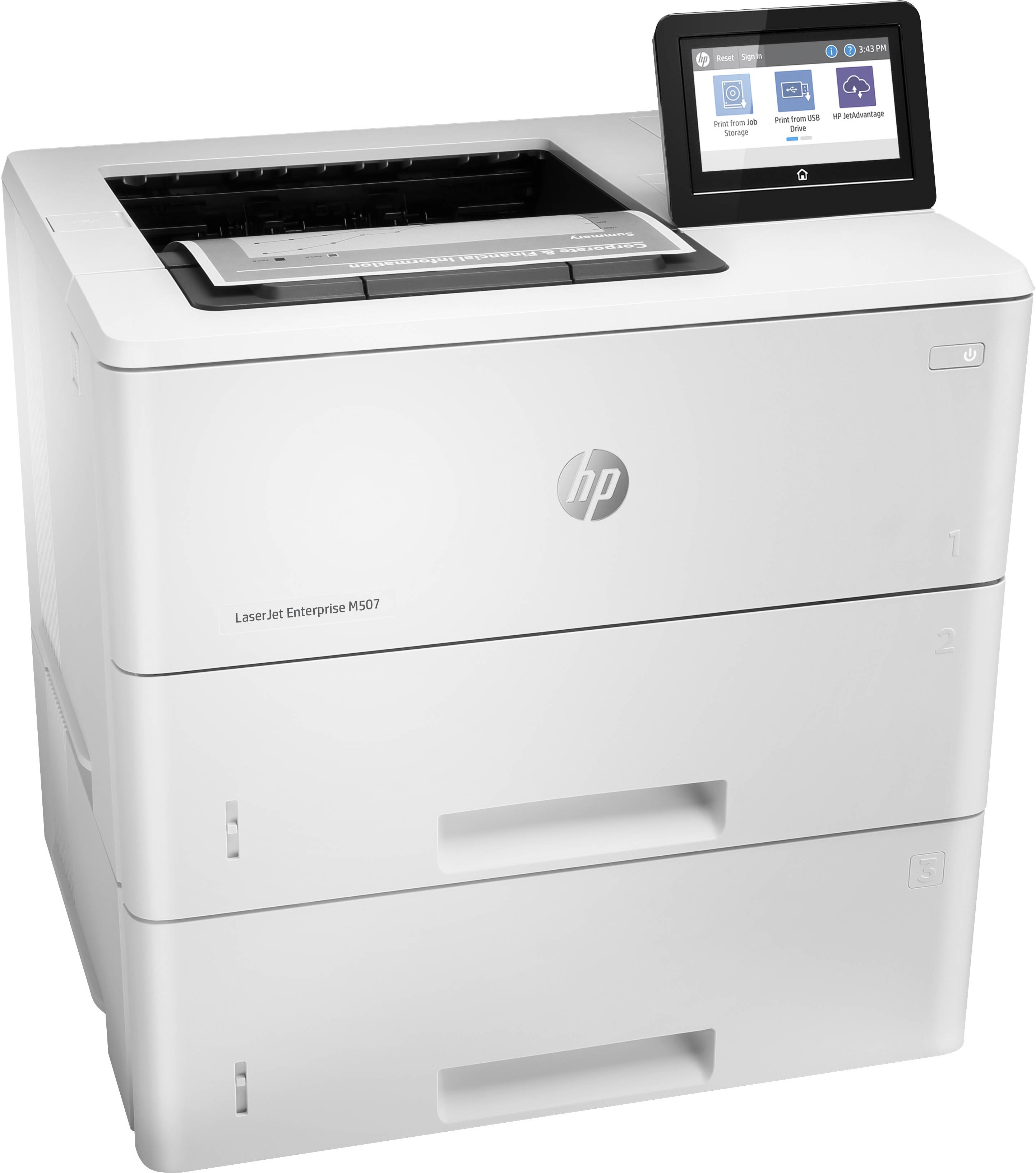 Rca Informatique - image du produit : LASERJET M507X ENTERPRISE 43PPM A4