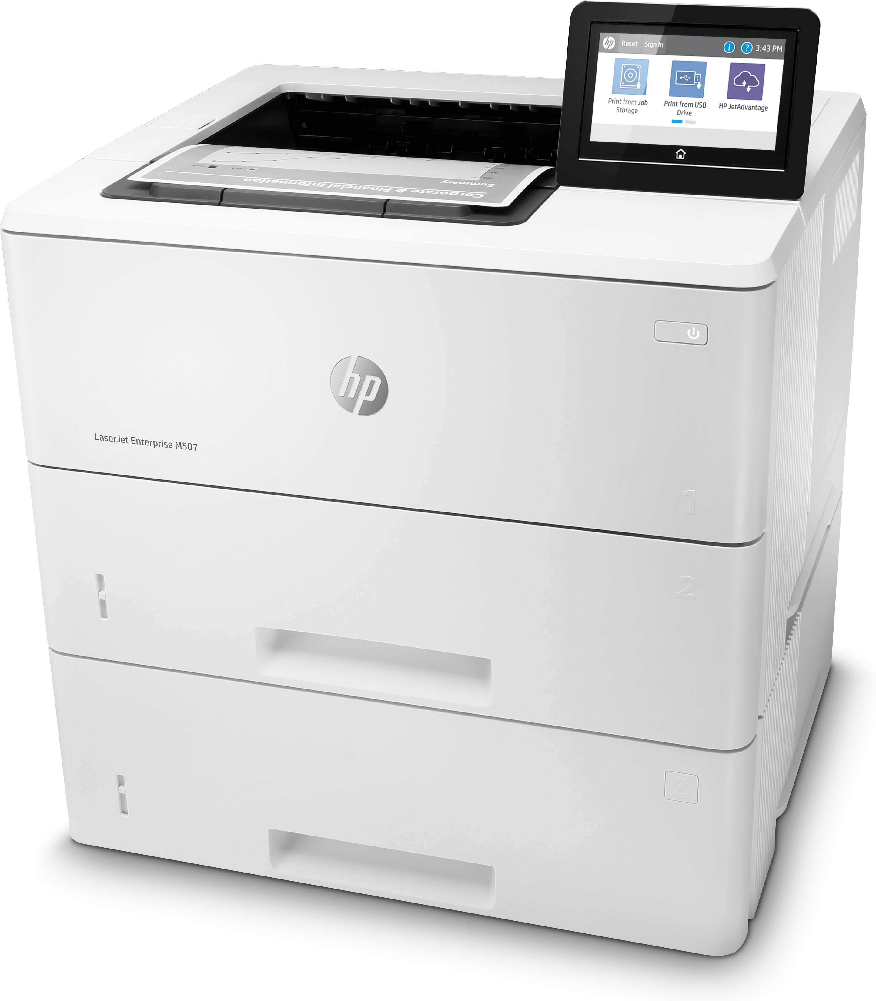 Rca Informatique - image du produit : LASERJET M507X ENTERPRISE 43PPM A4