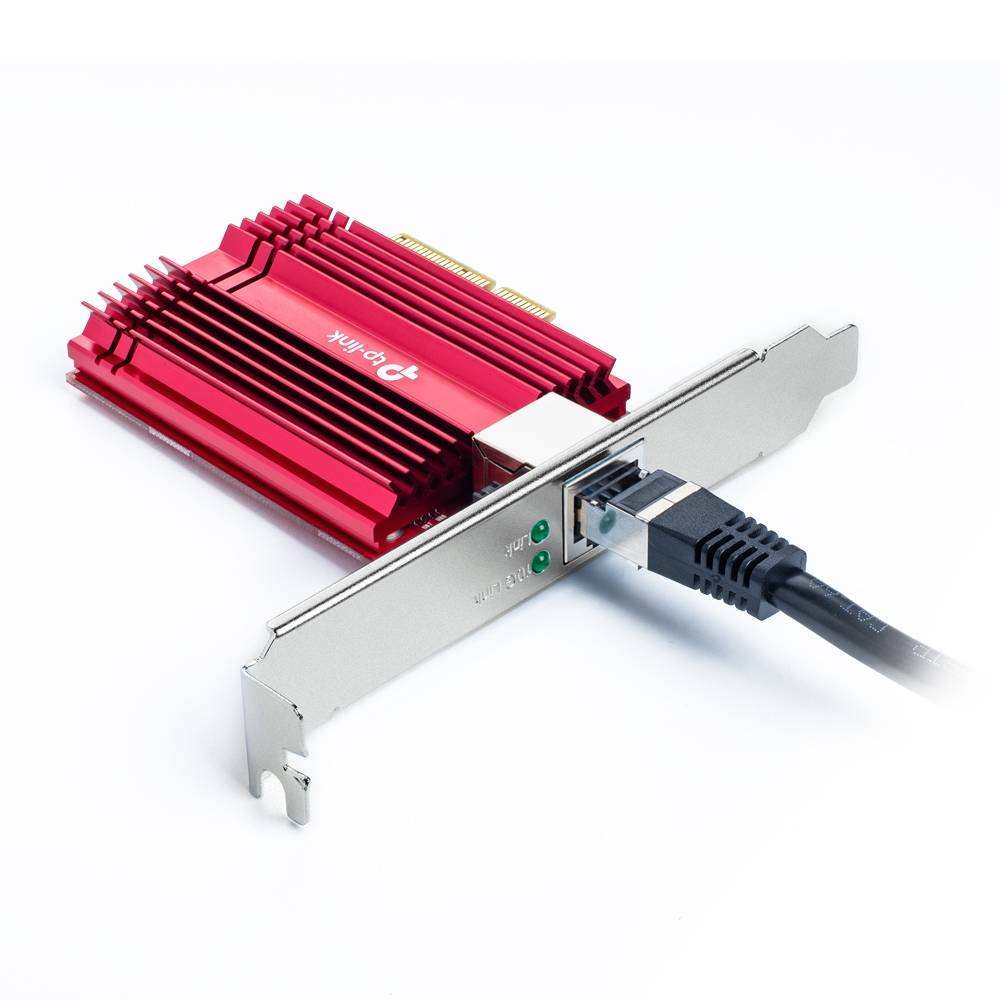 Rca Informatique - image du produit : 10 GIGABIT PCI EXPRESS NETWORK ADAPTER PCIE 3X4 +CAT6A ETH CBL