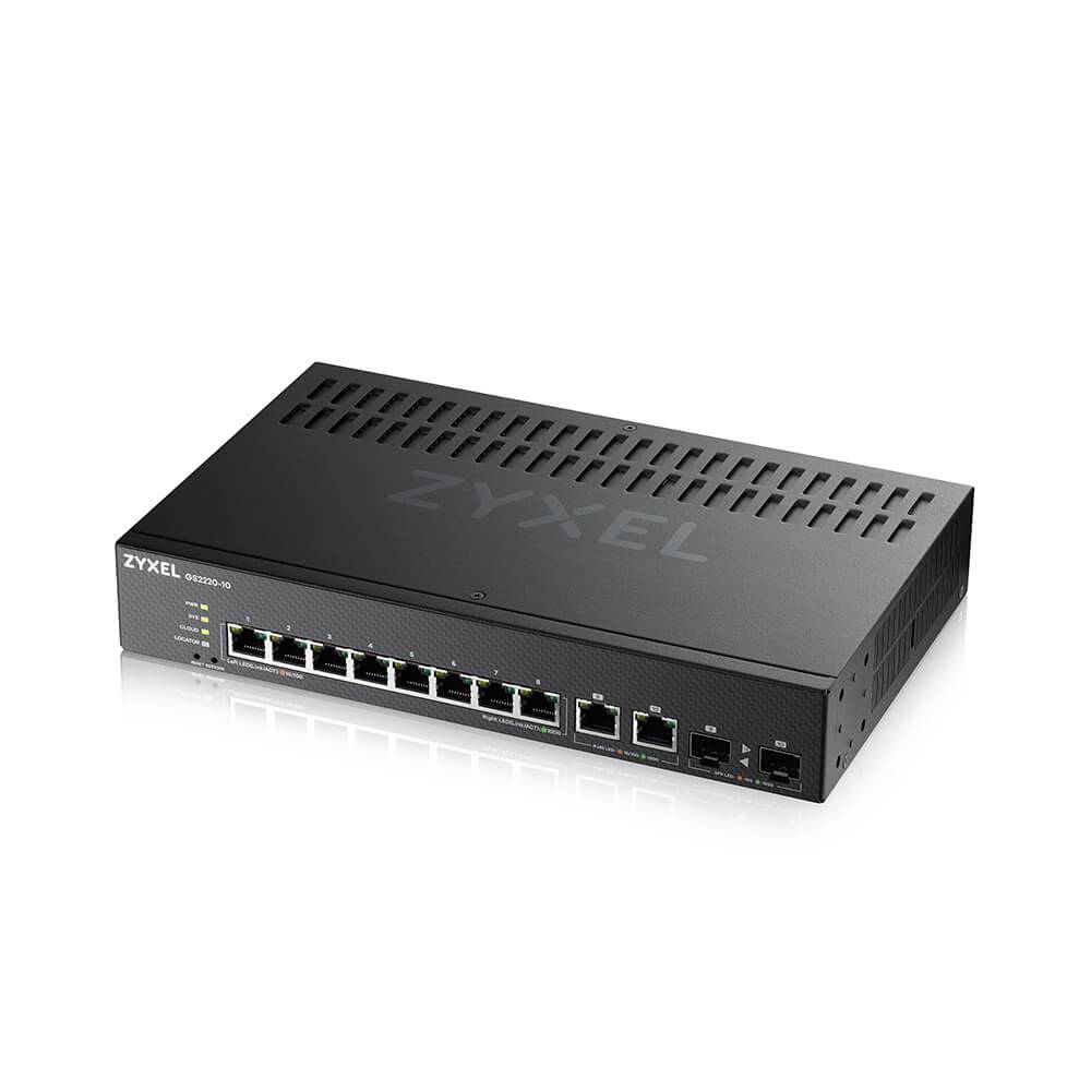 Rca Informatique - image du produit : GS2220-10 8 PORT GB L2 MGD. SWITCH