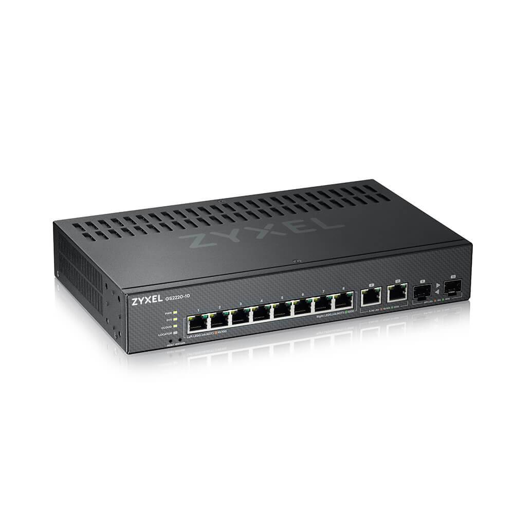 Rca Informatique - Image du produit : GS2220-10 8 PORT GB L2 MGD. SWITCH