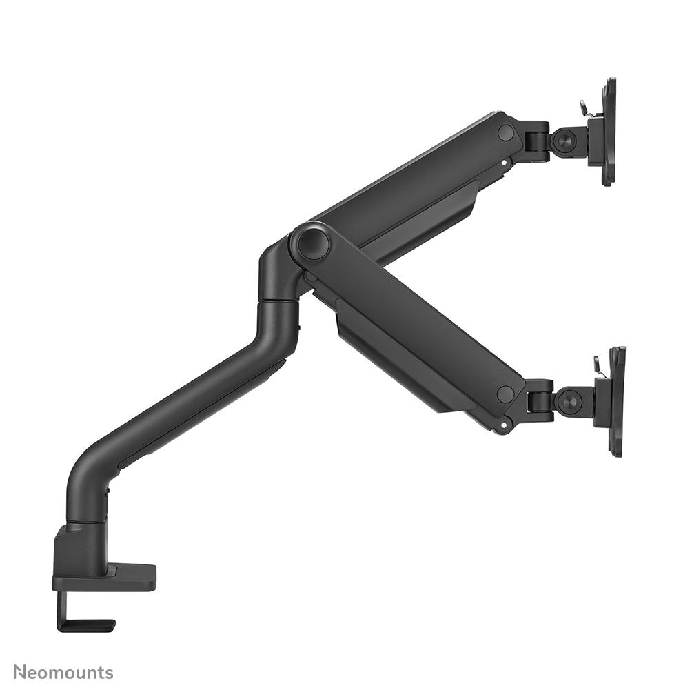 Rca Informatique - image du produit : NEOMOUNTS SELECT DESK MOUNT DOUBLE DISPLAY (TOPFIX CLAMP/GRO