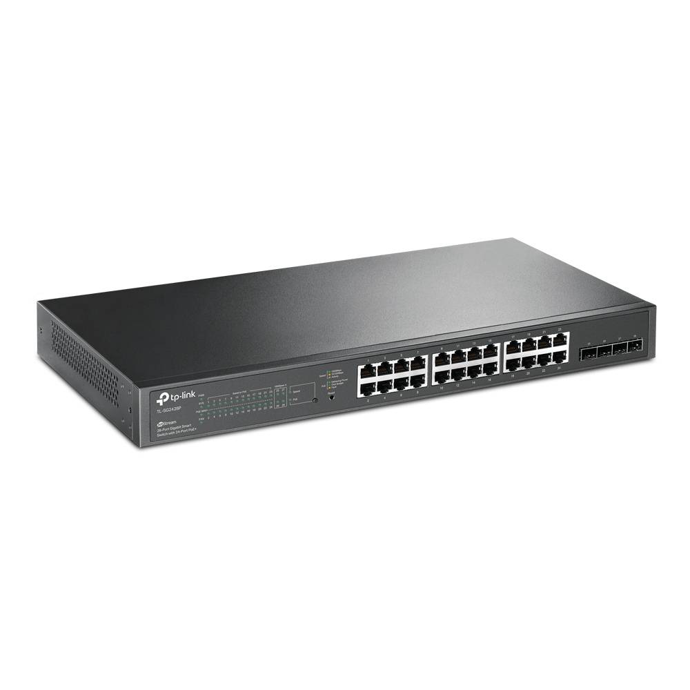 Rca Informatique - image du produit : 28-PORT GIGABIT SMART SWITCH WITH 24-PORT POE+