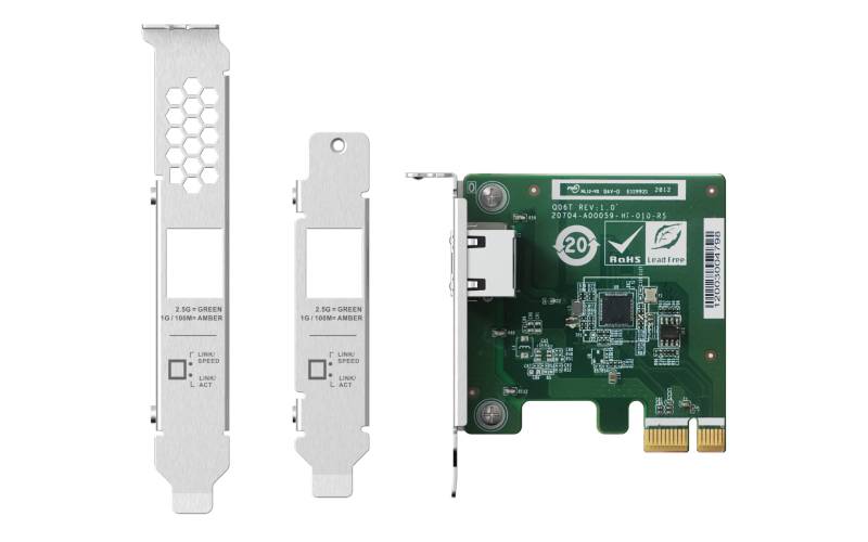 Rca Informatique - image du produit : 1 PORT 2.5GBE 4-SPEED NW CARD ..