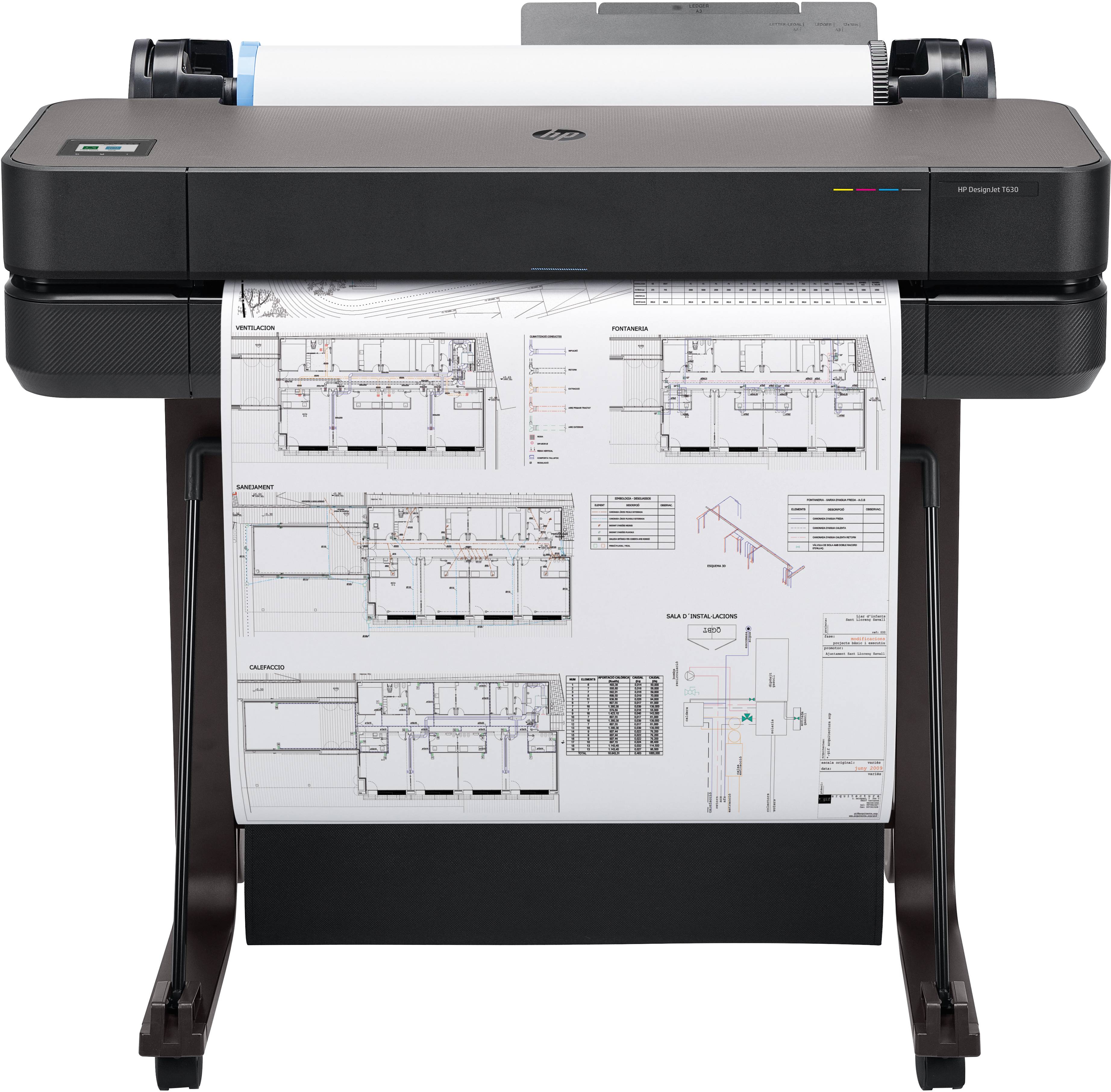 Rca Informatique - Image du produit : HP DESIGNJET T630 DE 24 POUCES (61 CM/A1)