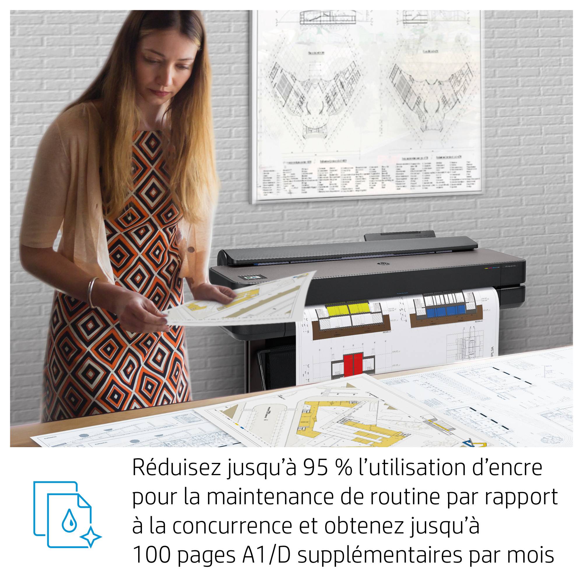 Rca Informatique - image du produit : HP DESIGNJET STUDIO 36 POUCES (91 CM/A0) FINITION METAL