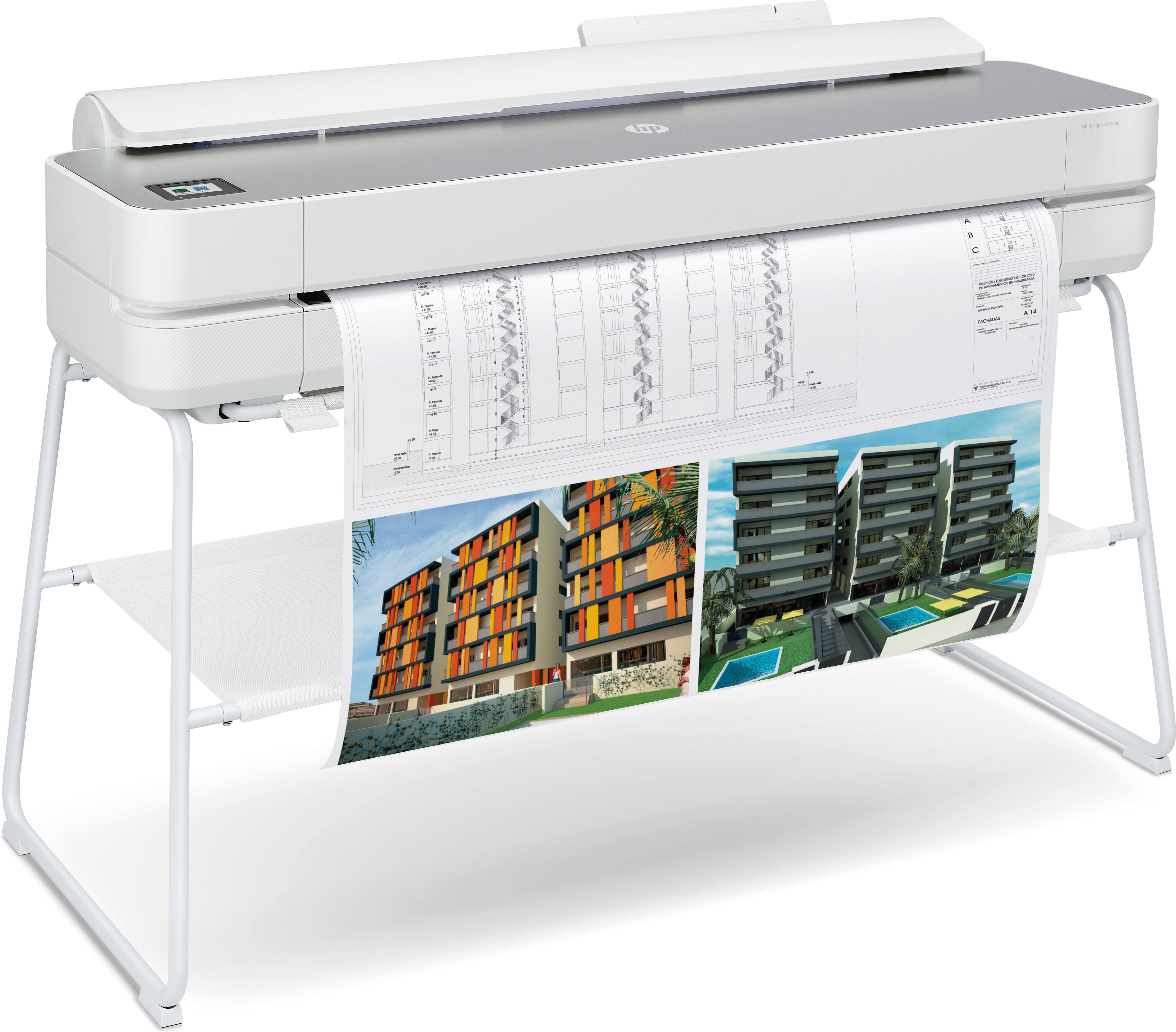 Rca Informatique - image du produit : HP DESIGNJET STUDIO 36 POUCES (91 CM/A0) FINITION METAL