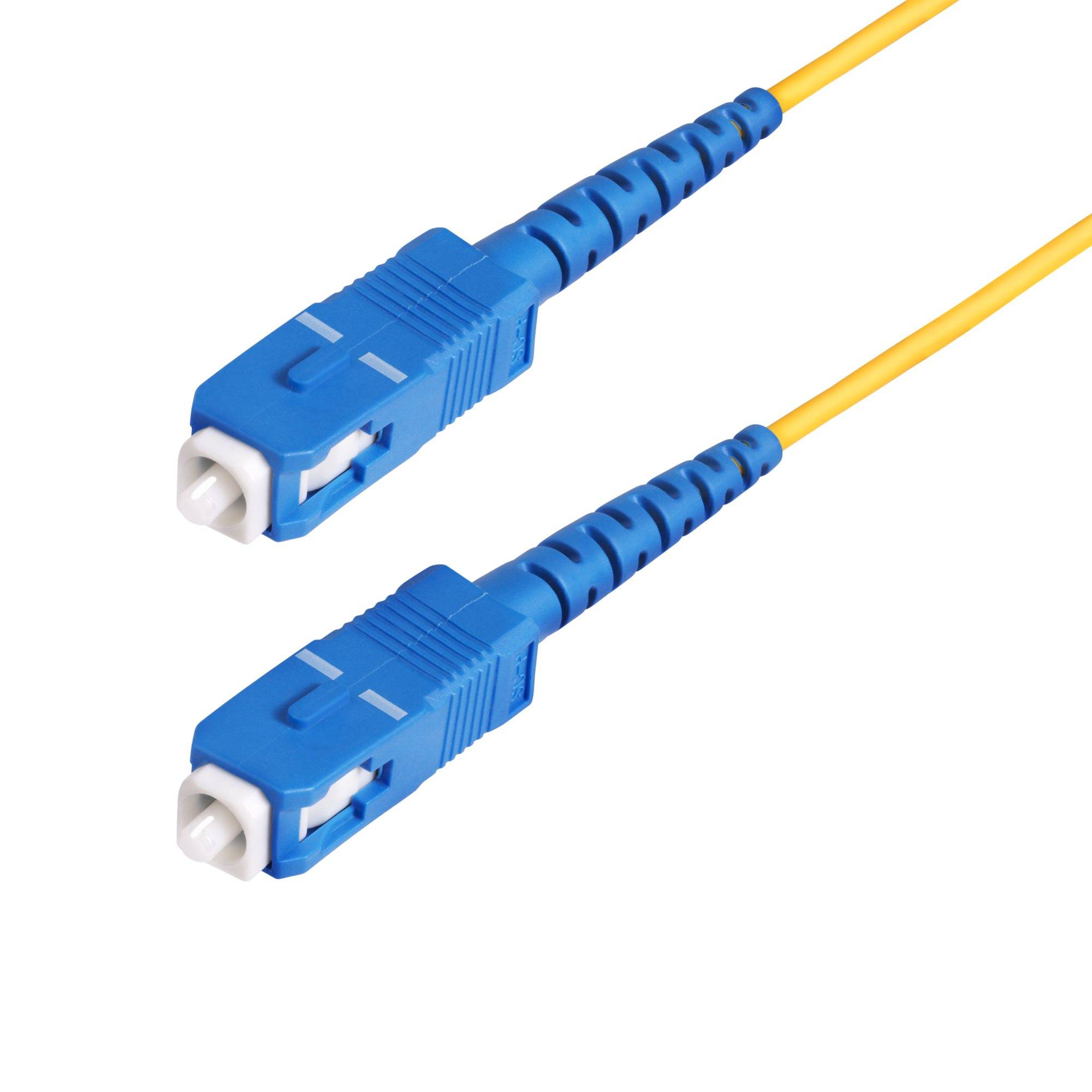 Rca Informatique - Image du produit : SC/SC SINGLE MODE FIBER CABLE OS2/UPC/SIMPLEX/LSZH