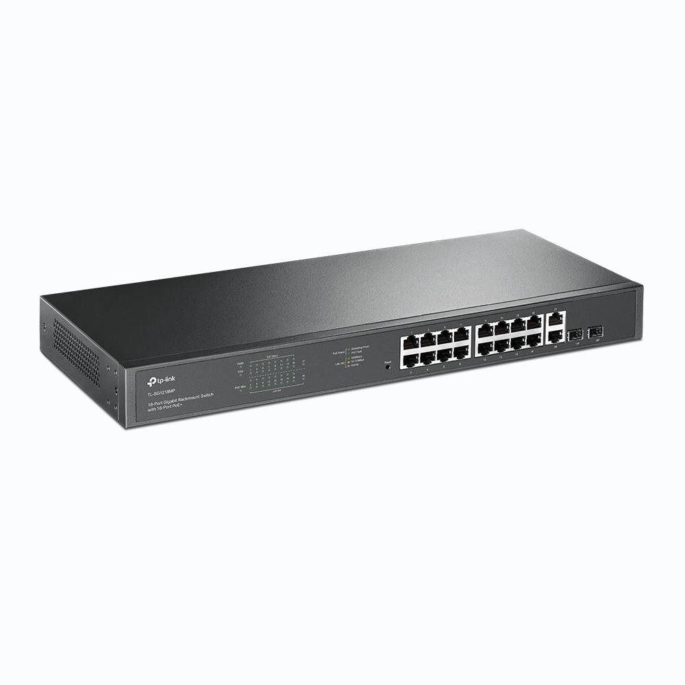 Rca Informatique - image du produit : 16-PORT GIGABIT POE EASY SMART SWITCH