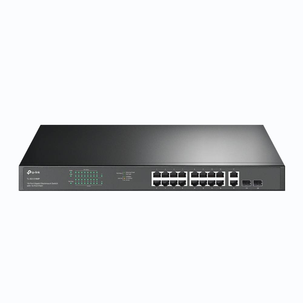 Rca Informatique - Image du produit : 16-PORT GIGABIT POE EASY SMART SWITCH