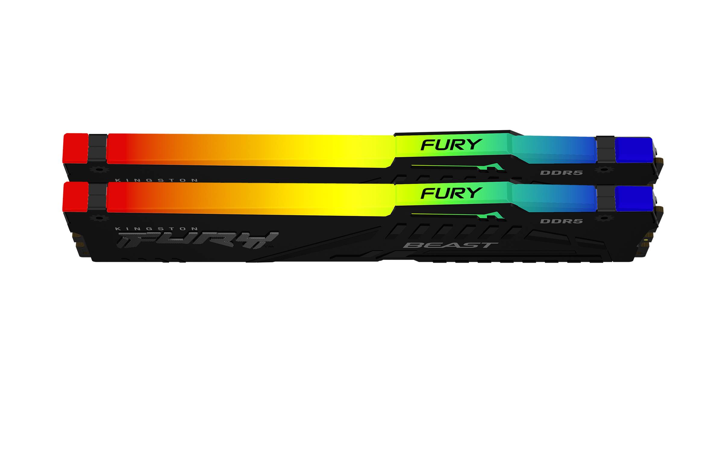 Rca Informatique - image du produit : 16GB DDR5-6000MT/S CL40 DIMM (KIT OF 2) FURY BEAST RGB