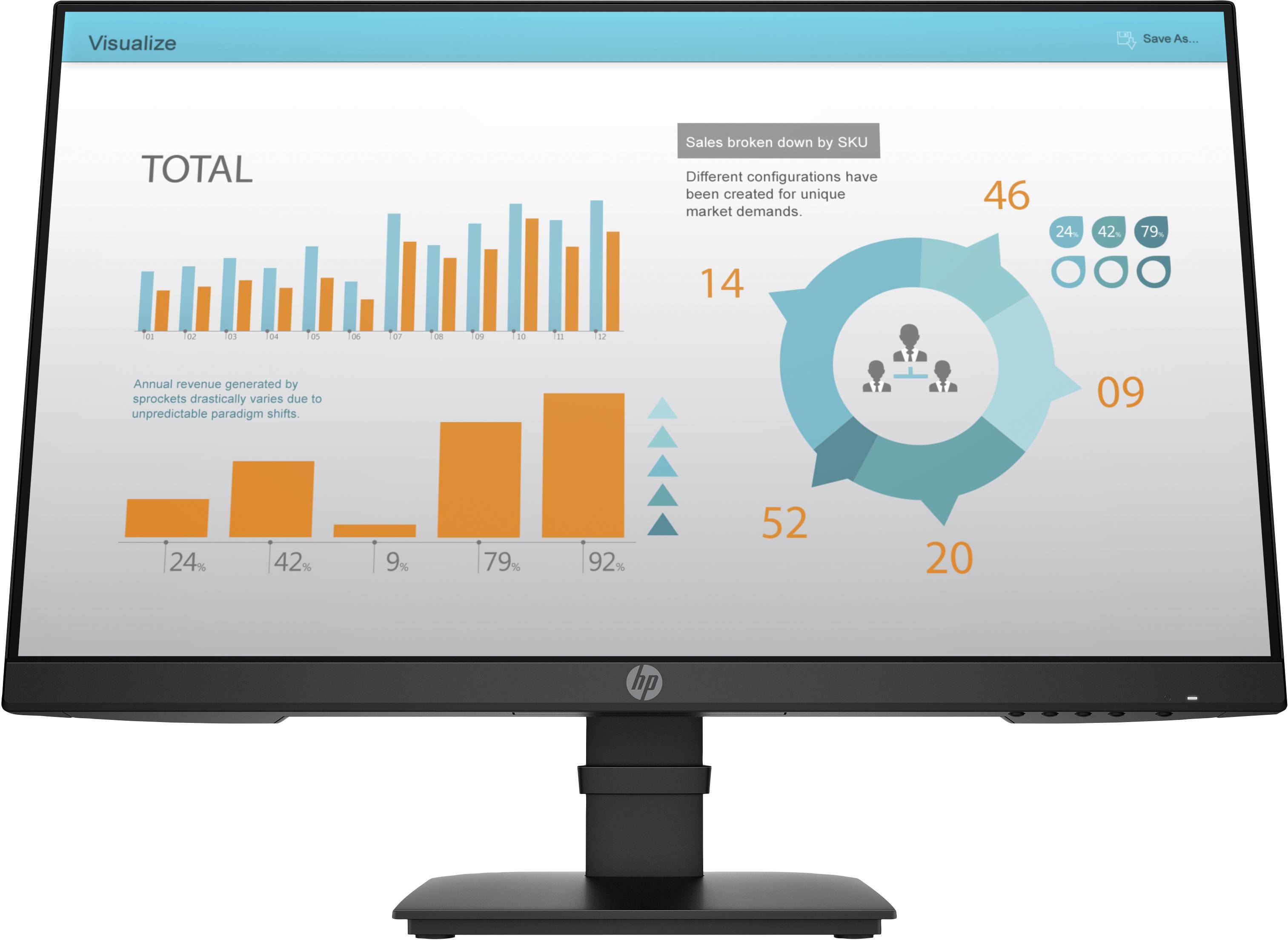 Rca Informatique - Image du produit : MNTR P24 G4 FHD EN