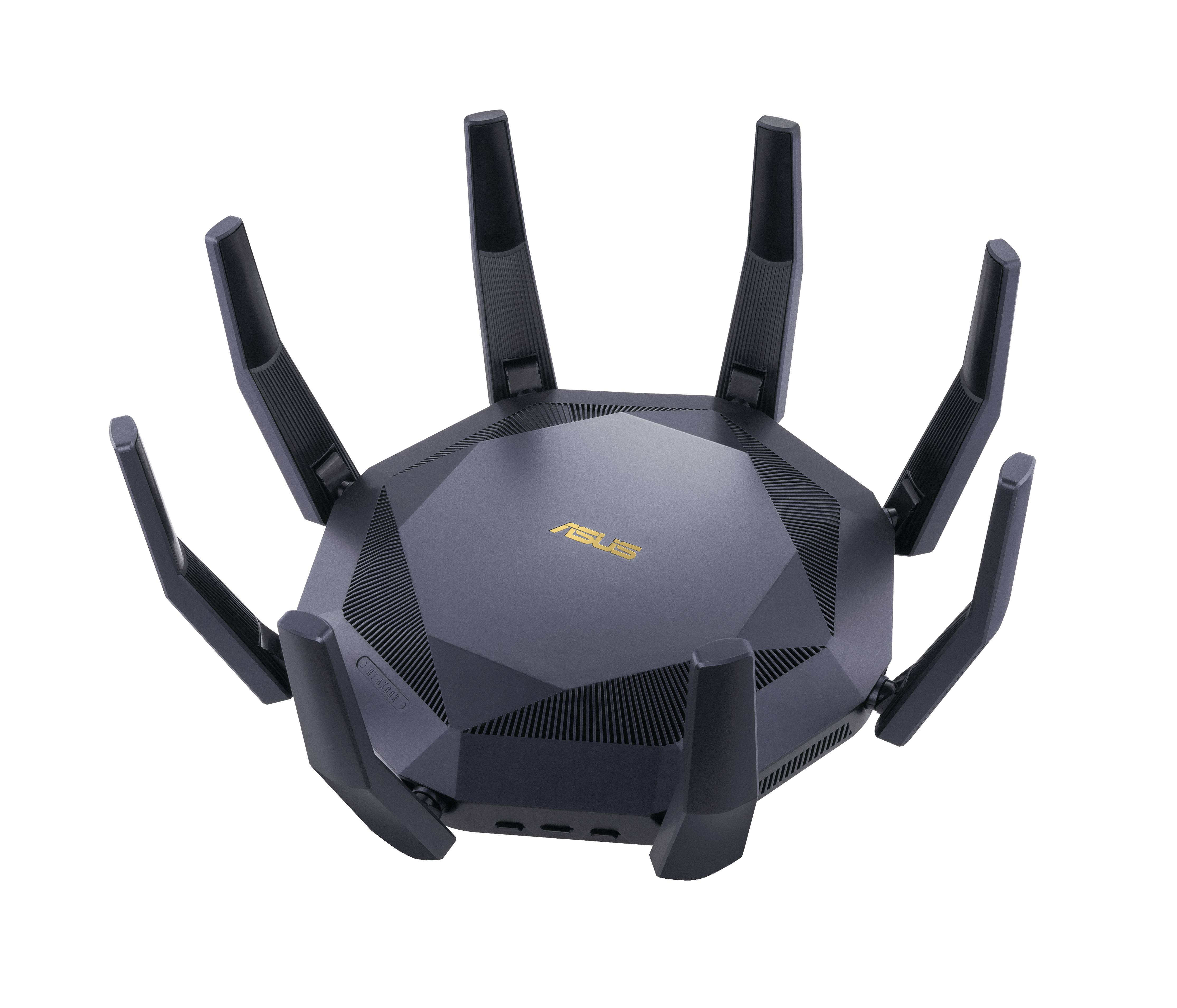 Rca Informatique - image du produit : RT-AX89X AX6000 AIMESH WLAN ROUTER 802.11AC BLACK