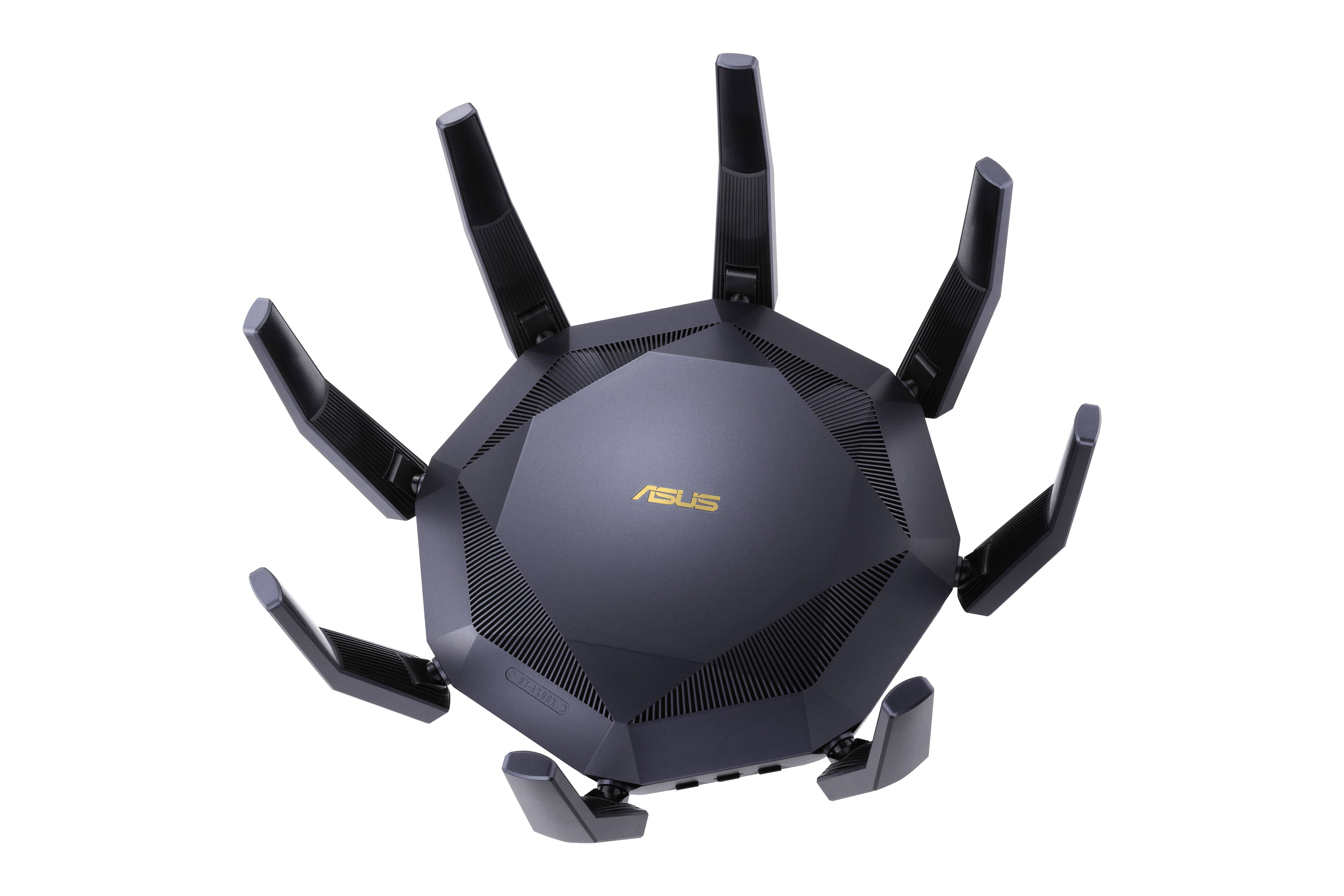 Rca Informatique - Image du produit : RT-AX89X AX6000 AIMESH WLAN ROUTER 802.11AC BLACK