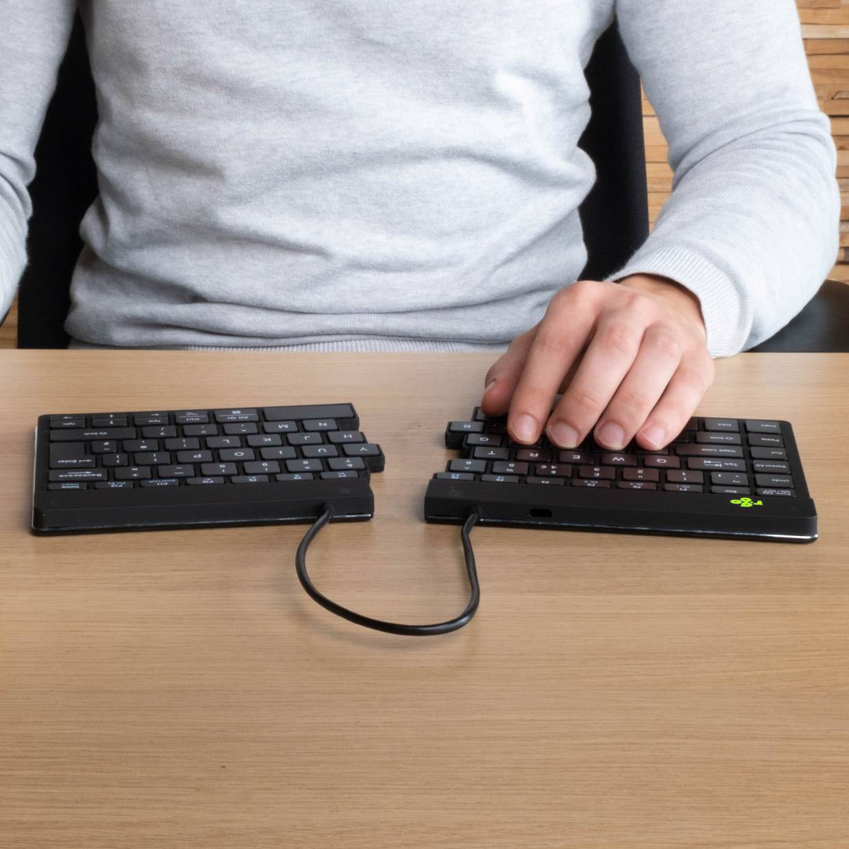 Rca Informatique - image du produit : R-GO SPLIT BREAK ERGONOMIC WIRELESS