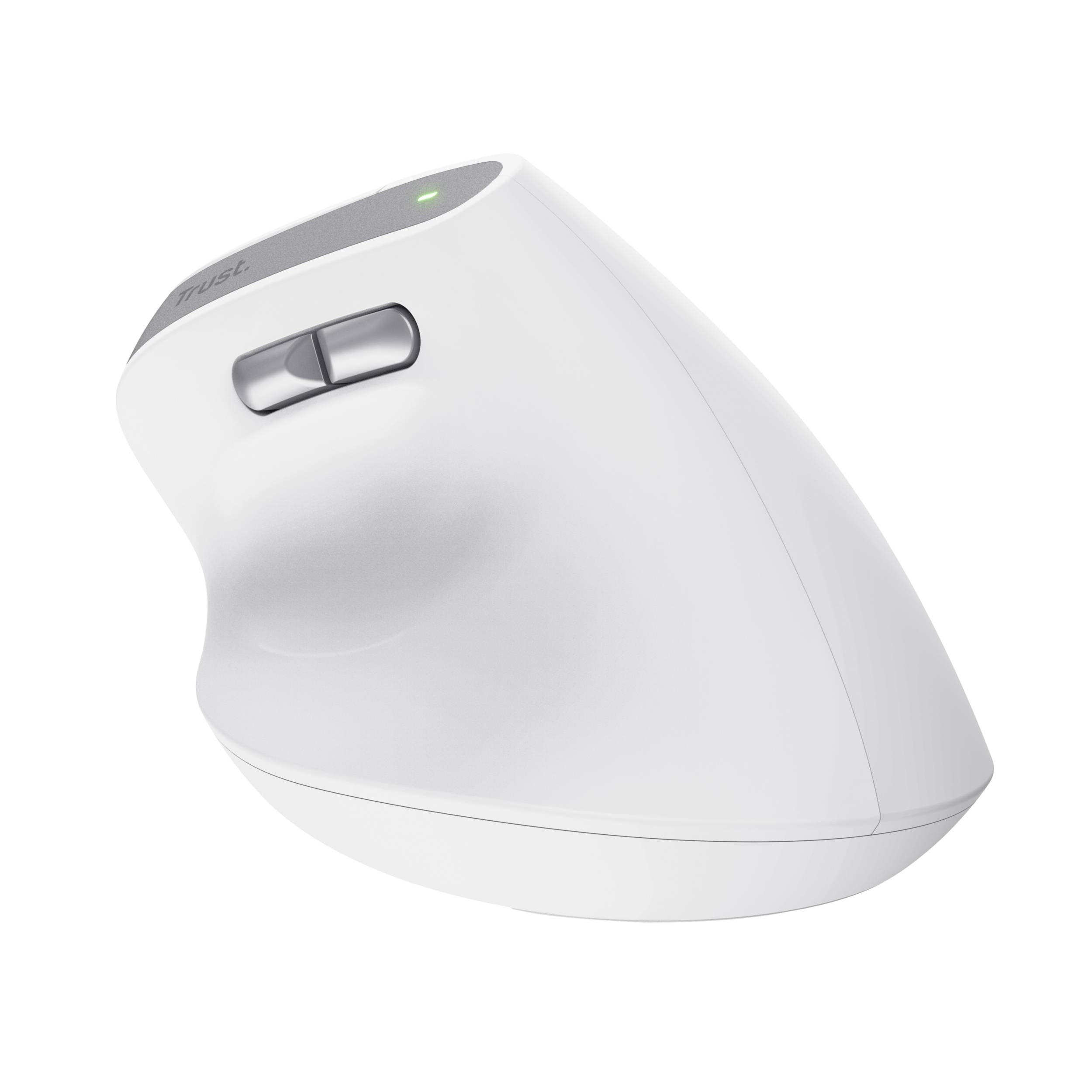 Rca Informatique - image du produit : SOURIS EGONOMIQUE BAYO II SANS FIL - BLANCHE