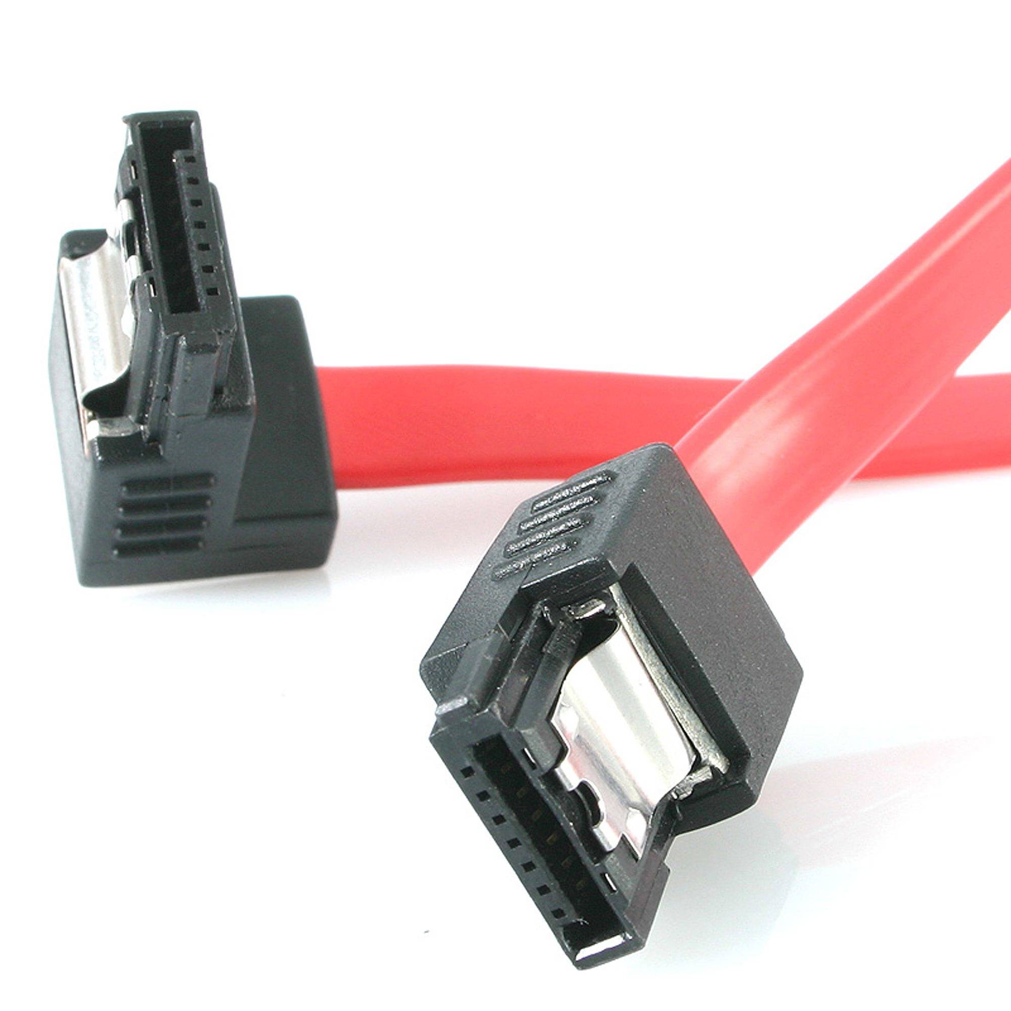 Rca Informatique - image du produit : RIGHT ANGLE SATA CABLE 0.46CM