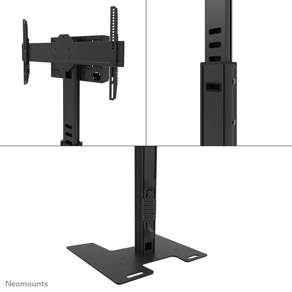 Rca Informatique - image du produit : MOVE UP DISPLAY FLOOR STAND 32-75IN SOLID STEEL FLOOR PLATE