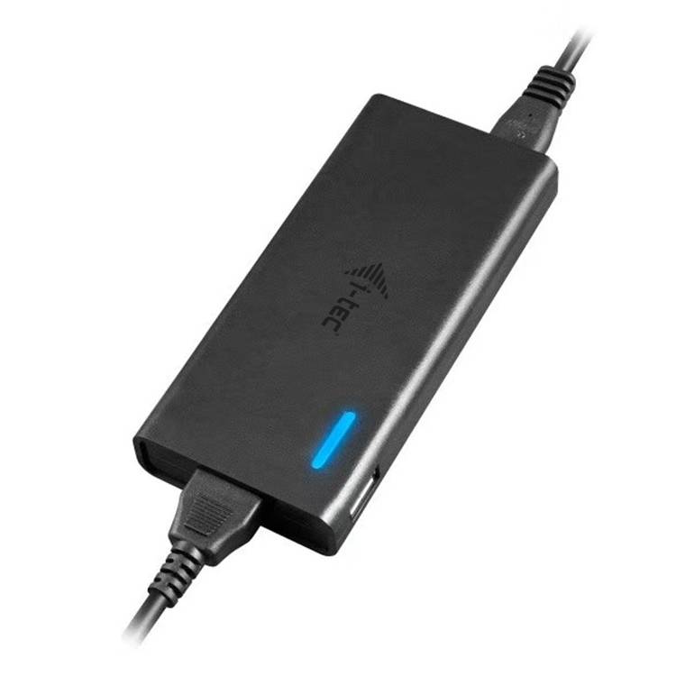 Rca Informatique - image du produit : I-TEC USB-C DUAL DISP DOCKINGEU STATION 65W + CHARGER-C77W.