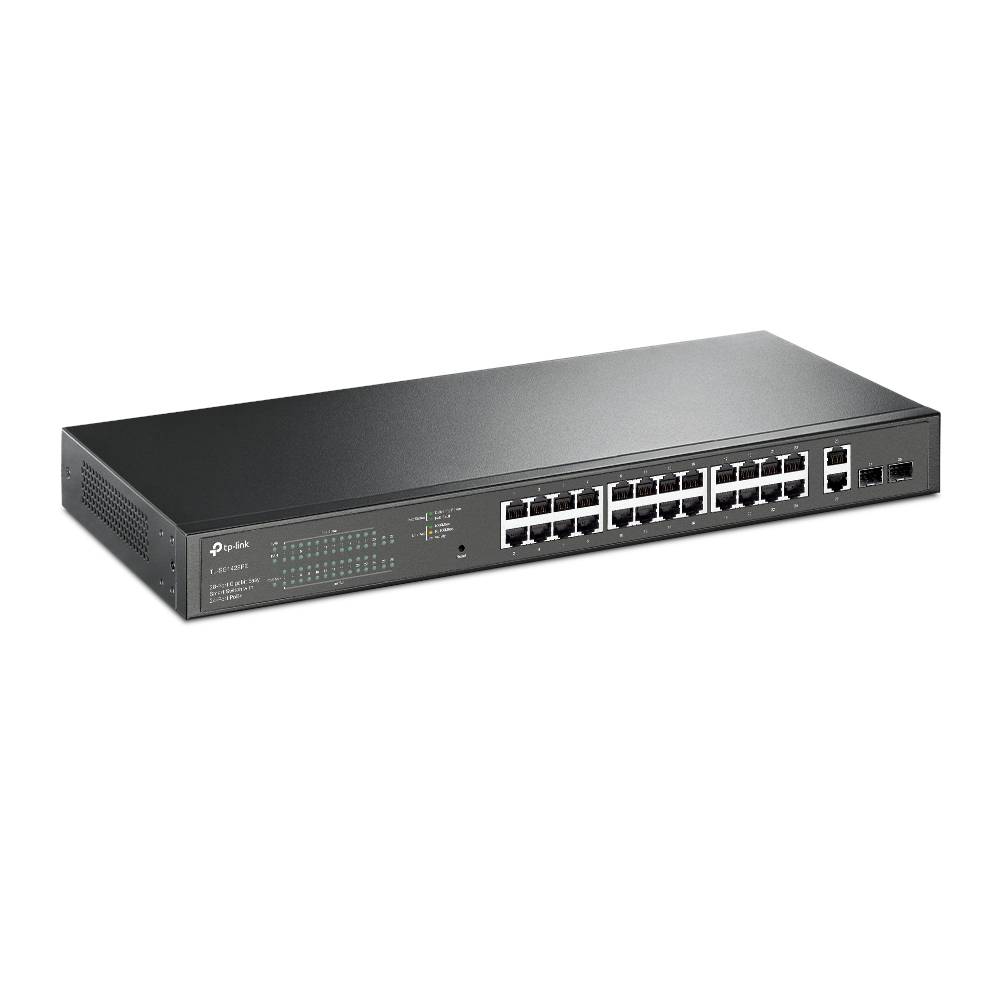 Rca Informatique - image du produit : 28-PORT GIGABIT EASY SMART SWITCH WITH 24X GIGABIT POE+