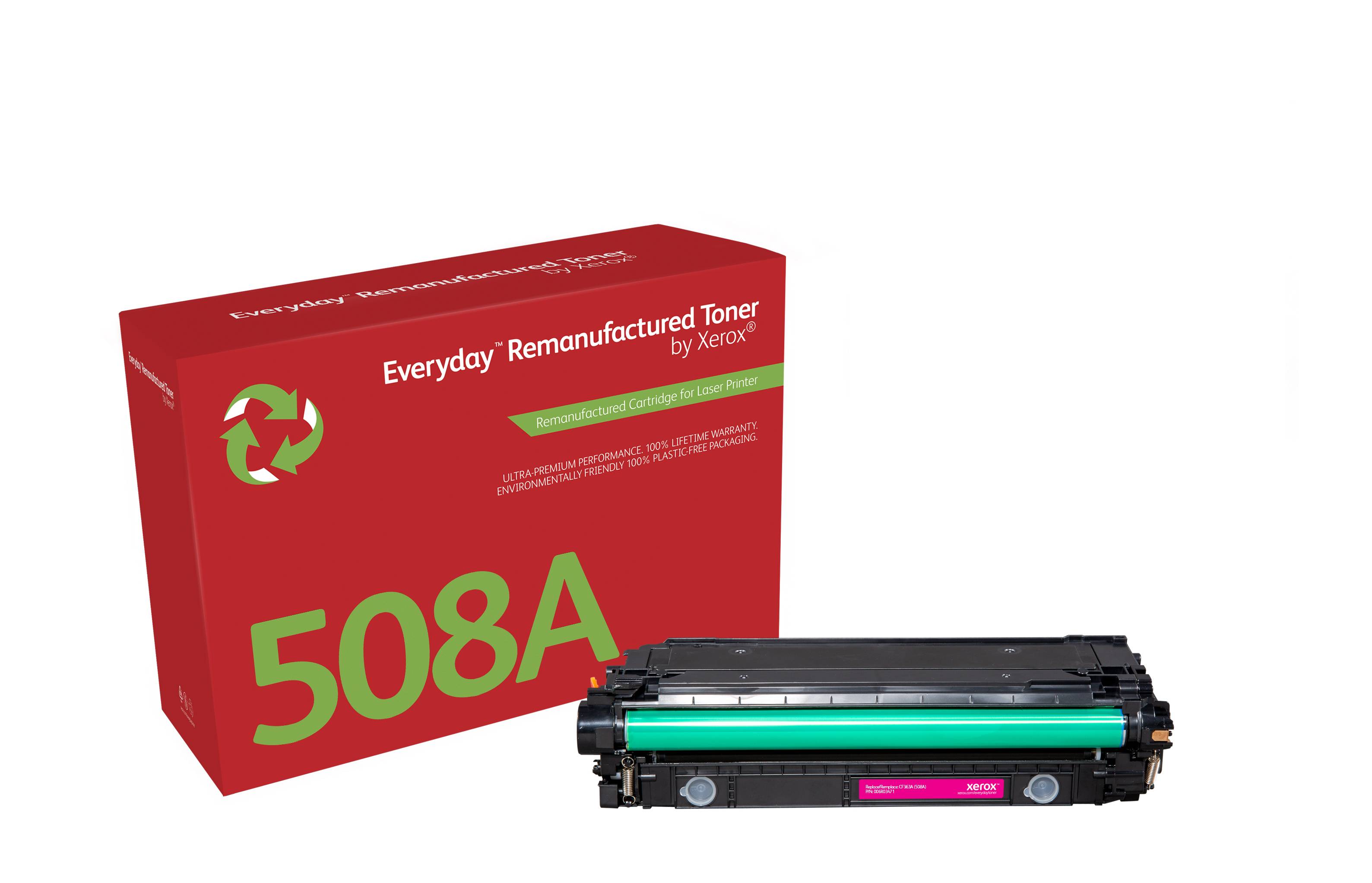 Rca Informatique - Image du produit : MAGENTA TONER CARTRIDGE HP 508A OEM CF363A