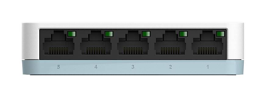 Rca Informatique - image du produit : 5-PORT GIGABIT SWITCH 10/100/1000 UNMANAGED