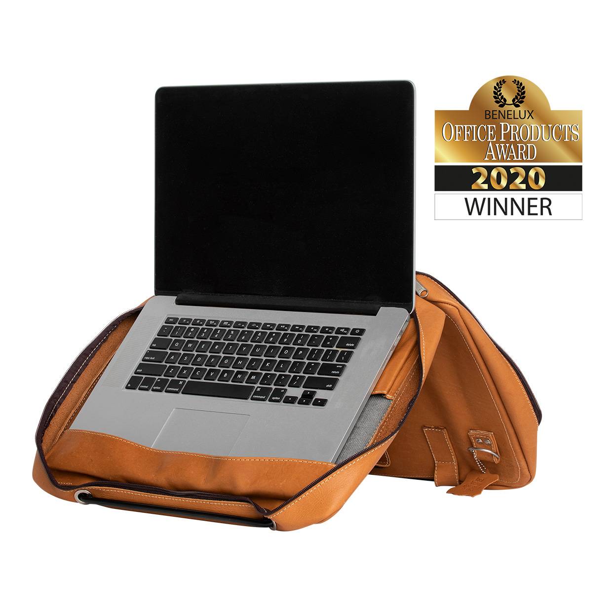 Rca Informatique - image du produit : VIVA LAPTOP BAG 15.6IN BROWN - FULL GRAIN LEATHER BROWN