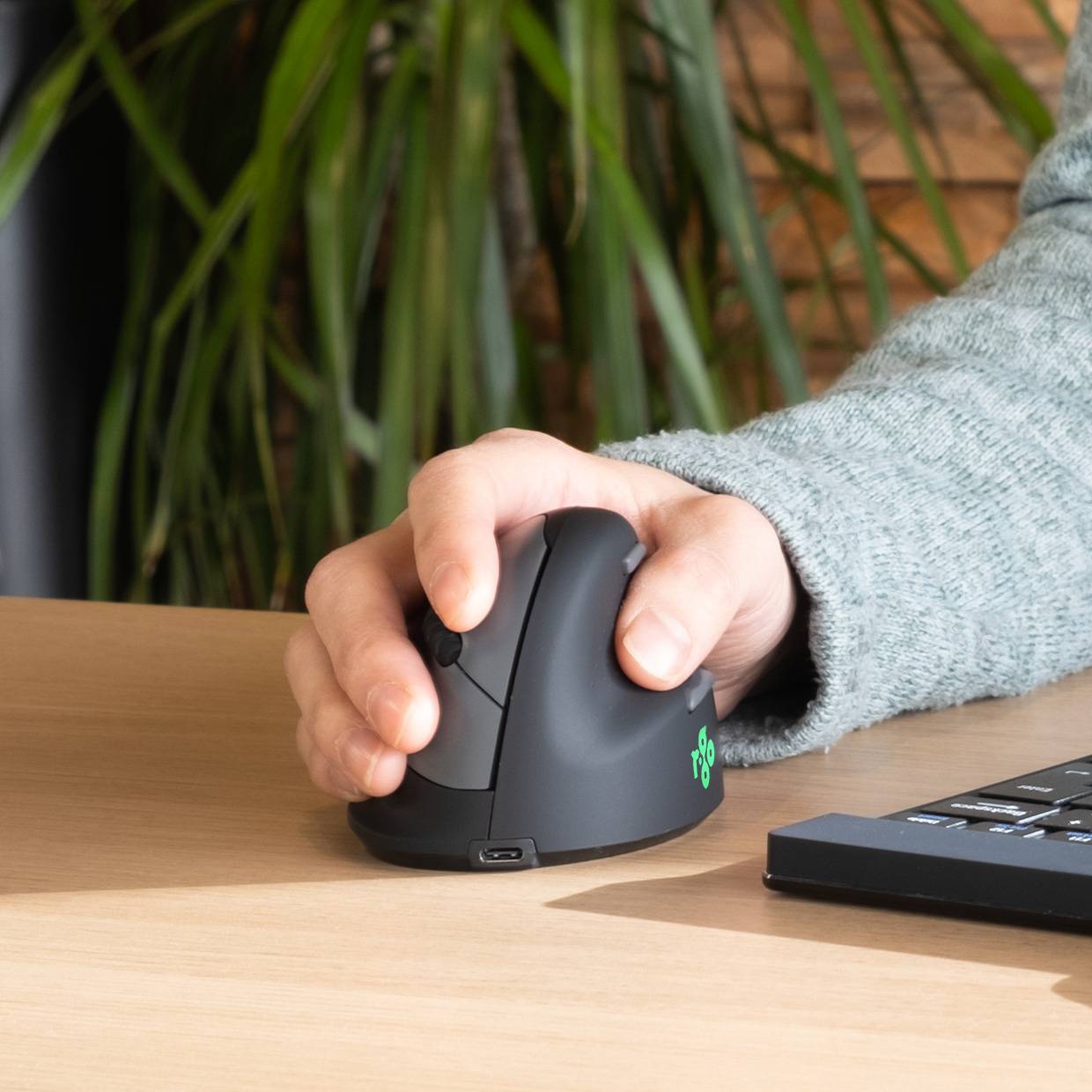 Rca Informatique - image du produit : R-GO HE ERGONOMIC MOUSE LARGE RIGHT HANDED WIRELESS