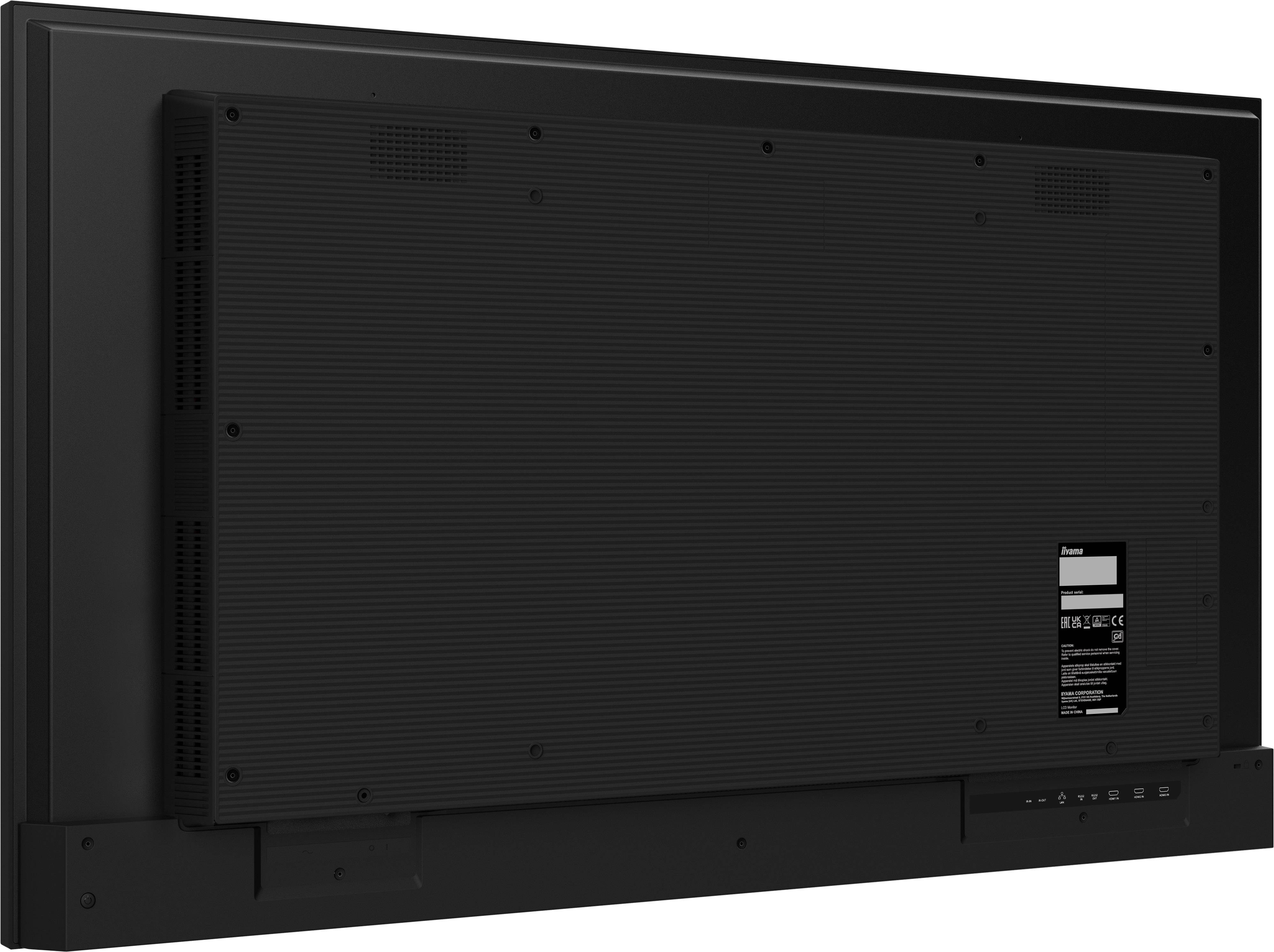 Rca Informatique - image du produit : LH5041UHS-B2AG 50IN VA 4K 500CD/3HDMI/VGA/USB/RJ45/IR/24:7