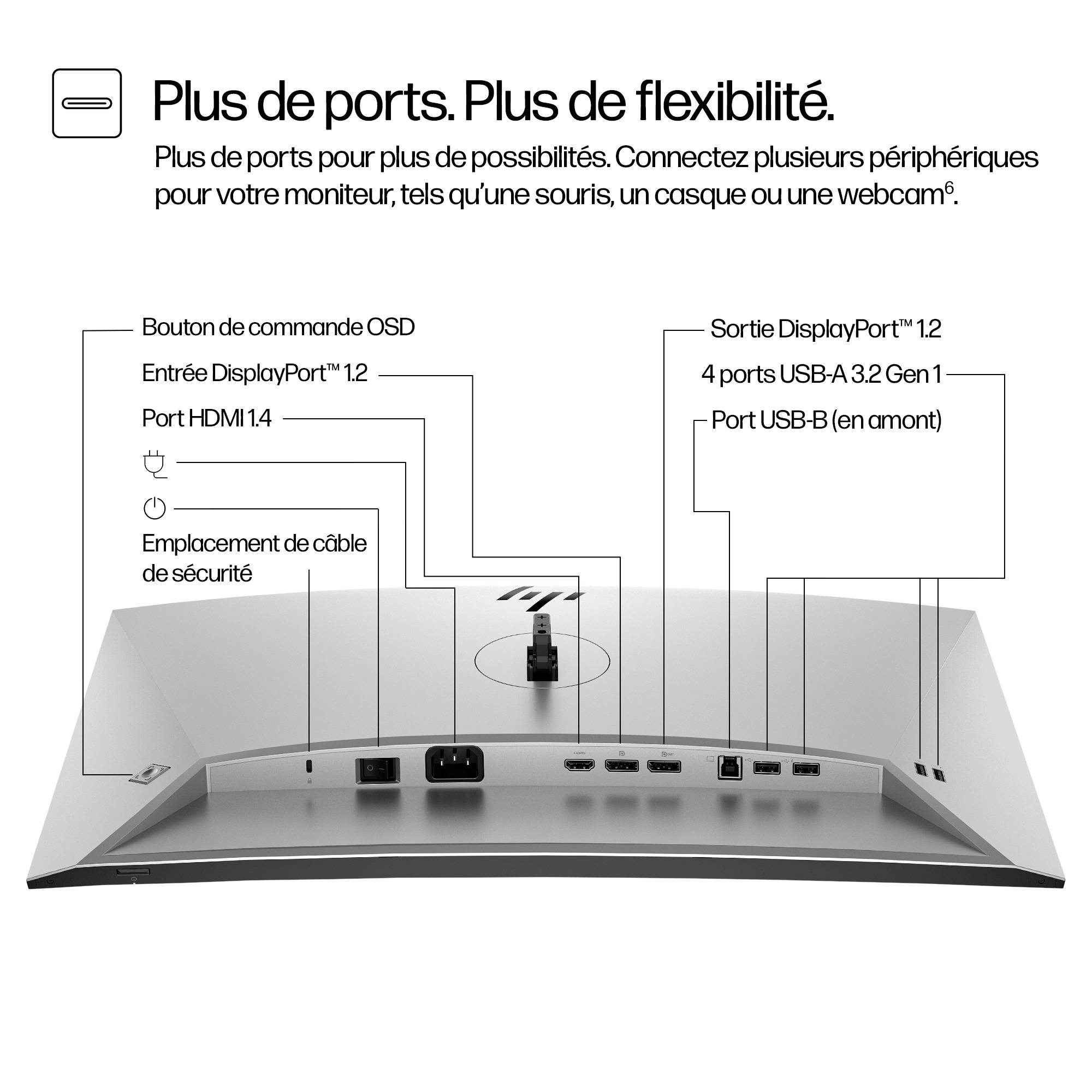 Rca Informatique - image du produit : S7 PRO 724PN WUXGA 24IN 1920X1200 16:10 HDMI/DP