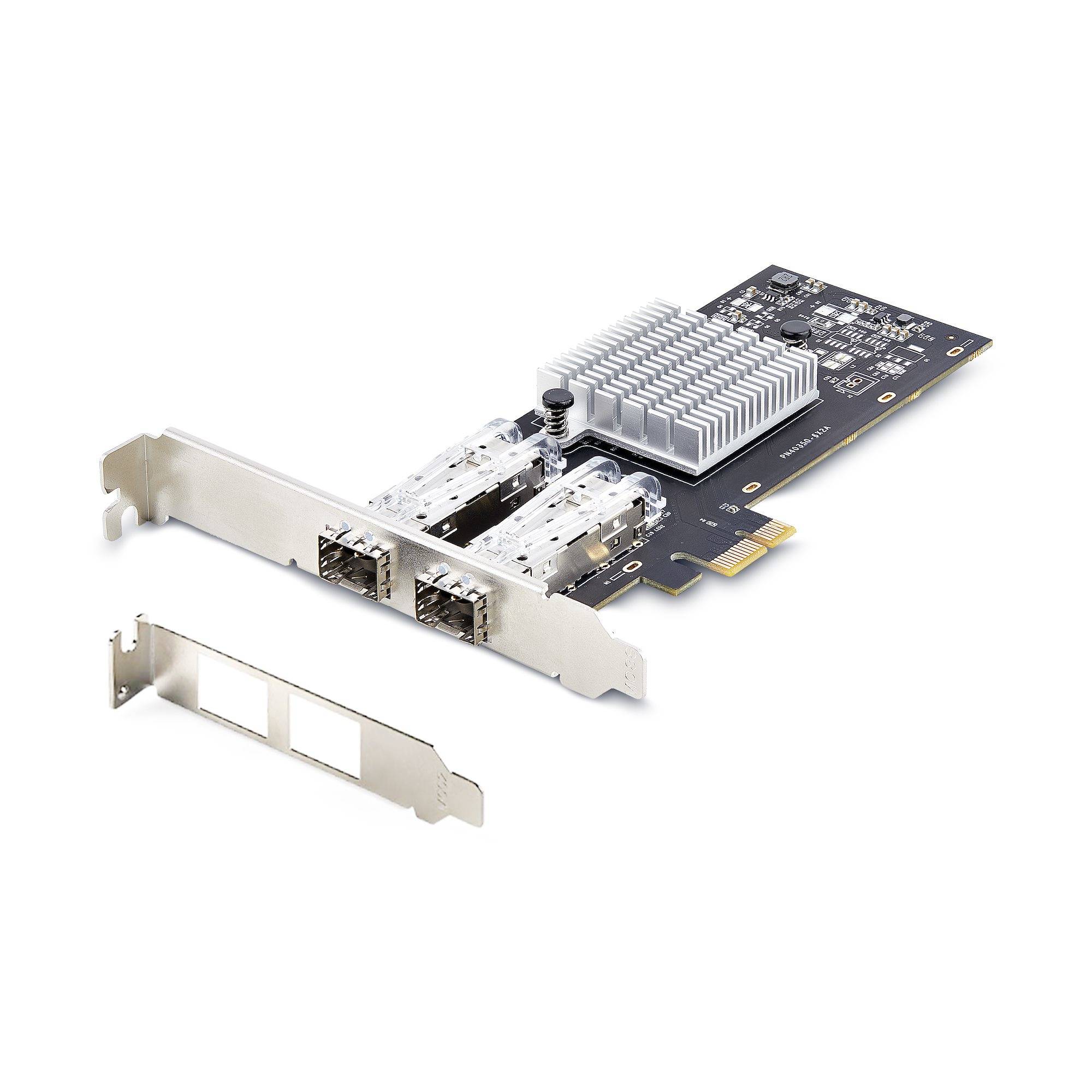 Rca Informatique - image du produit : 2-PORT GBE SFP NETWORK CARD - FIBER OPTIC GIGABIT NIC/CONTROLL